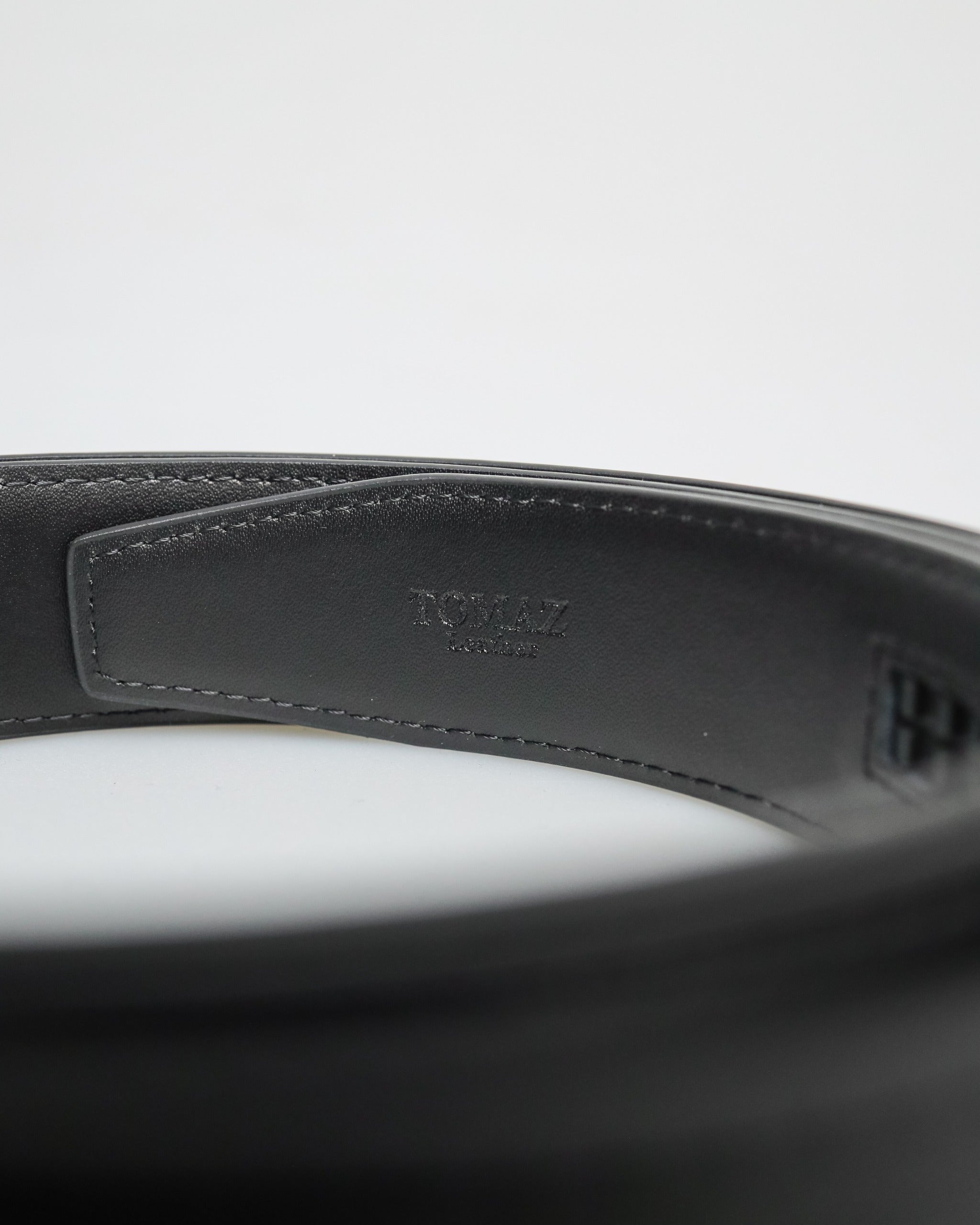 Tomaz AB145 Men's Automatic Split Leather Belt