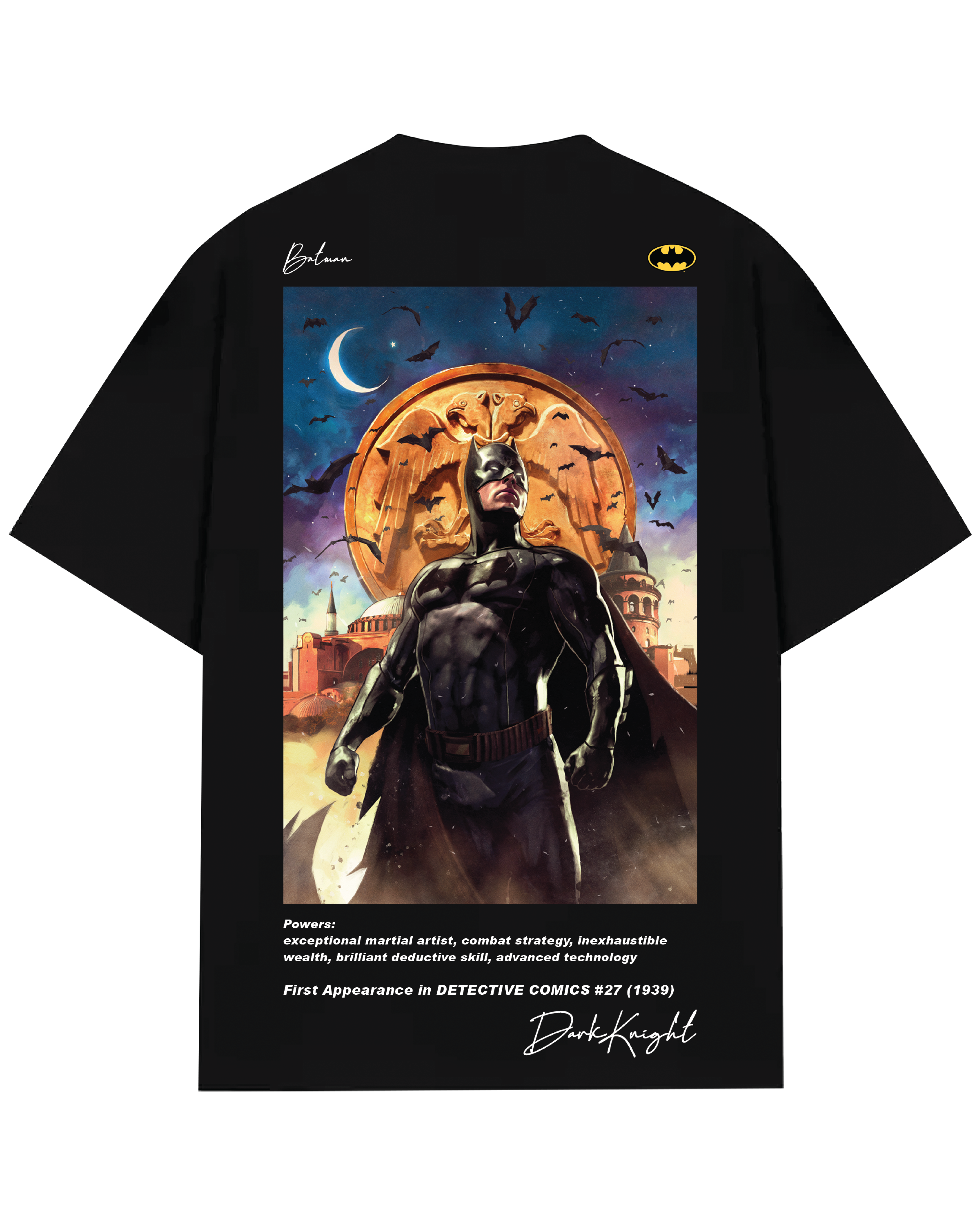 Turbo Batman CC-1289 Over-sized T-shirt