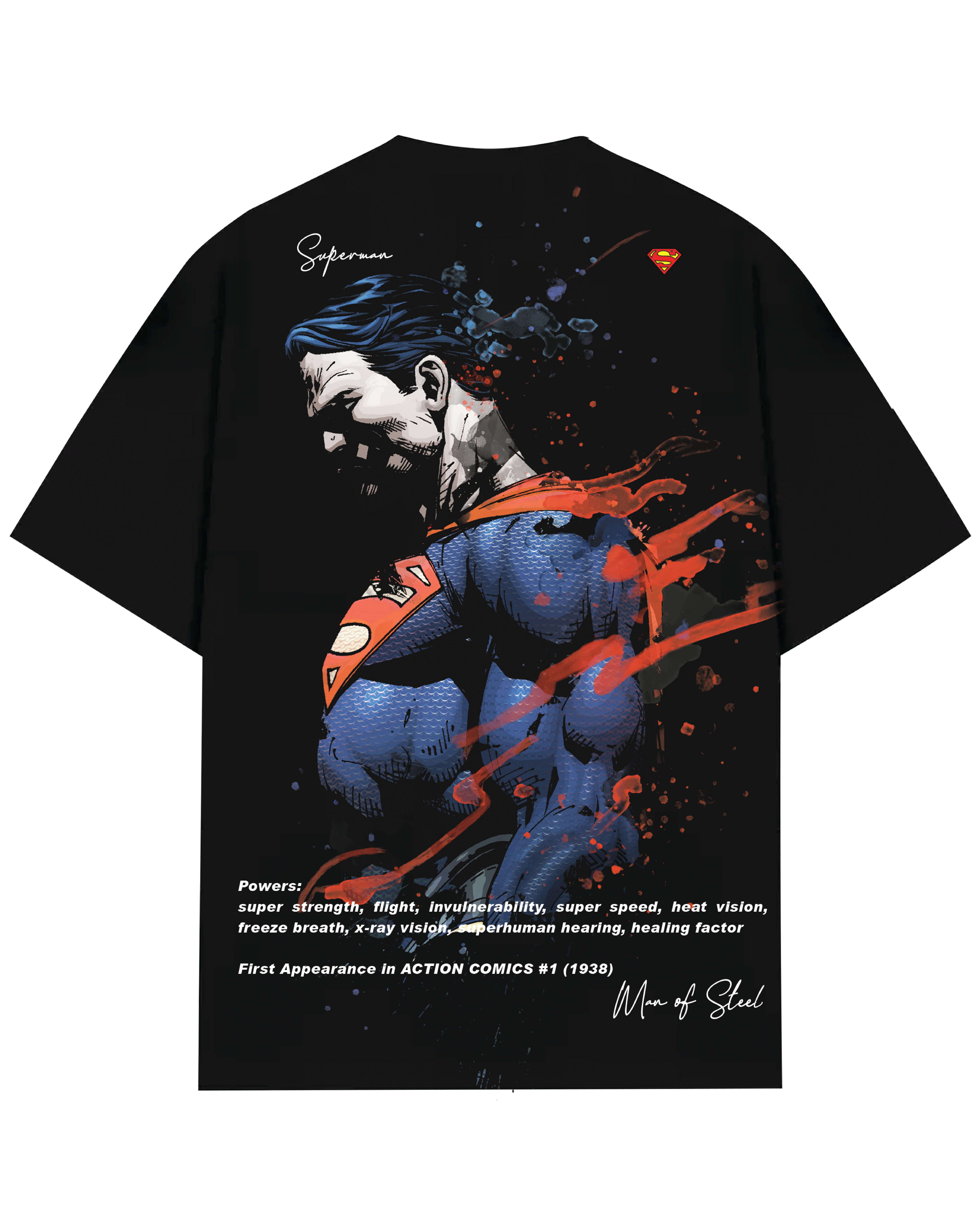 Turbo Superman CC-1284 Over-sized T-shirt