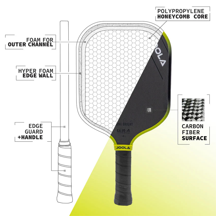 JOOLA Anna Bright Scorpeus 3S Pickleball Paddle