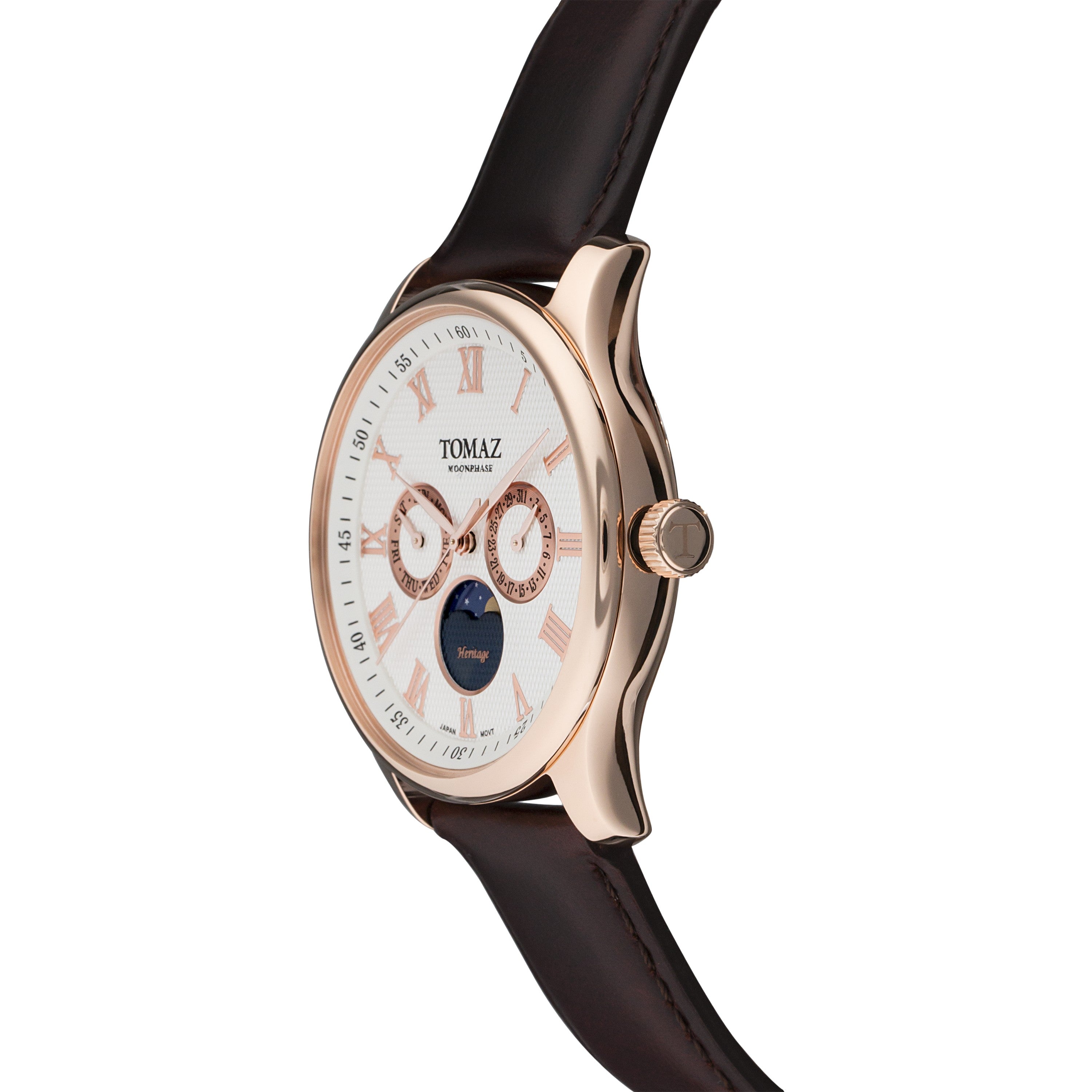 Tomaz Men's Watch TQ003M-D4 with Leather Strap