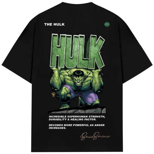 Turbo Hulk CC-1262 Over-sized T-shirt (Green/Purple)