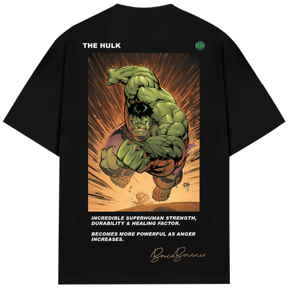 Turbo Hulk CC-1268 Over-sized T-shirt (Green/Orange)