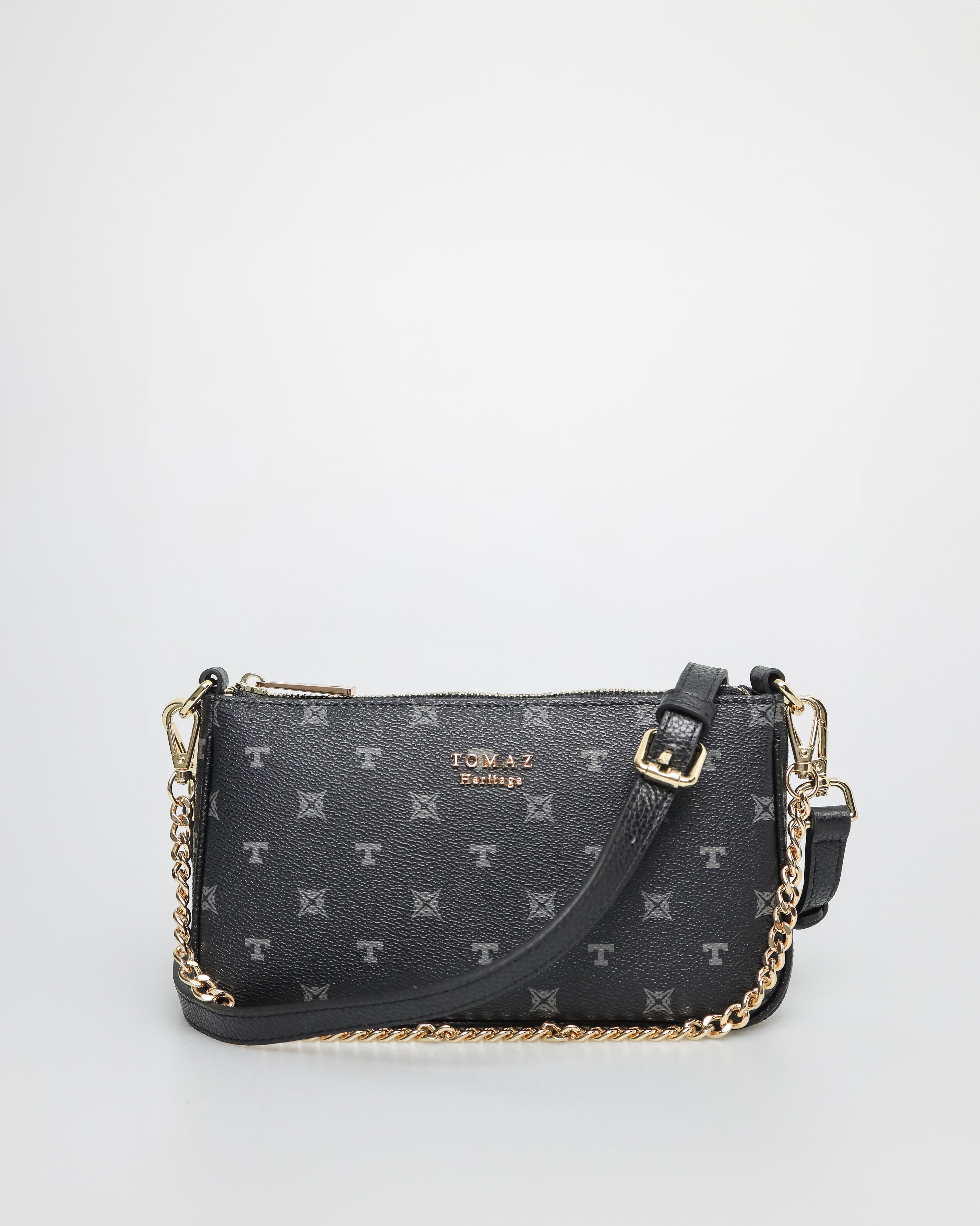Tomaz BL219 Monogram SlingBeg Wanita (Hitam)