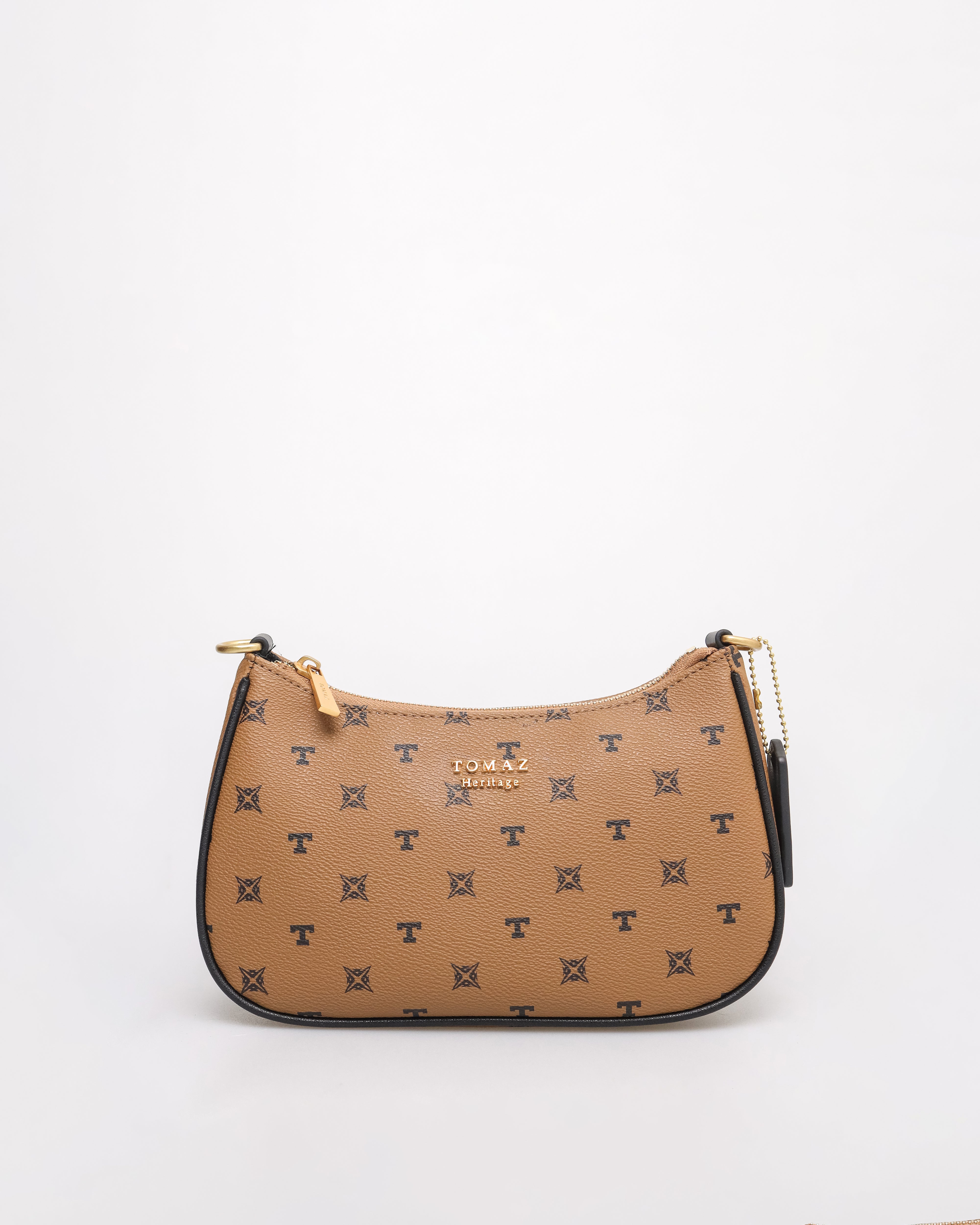 Beg Wanita Monogram Tomaz BL253 (Sawo matang)
