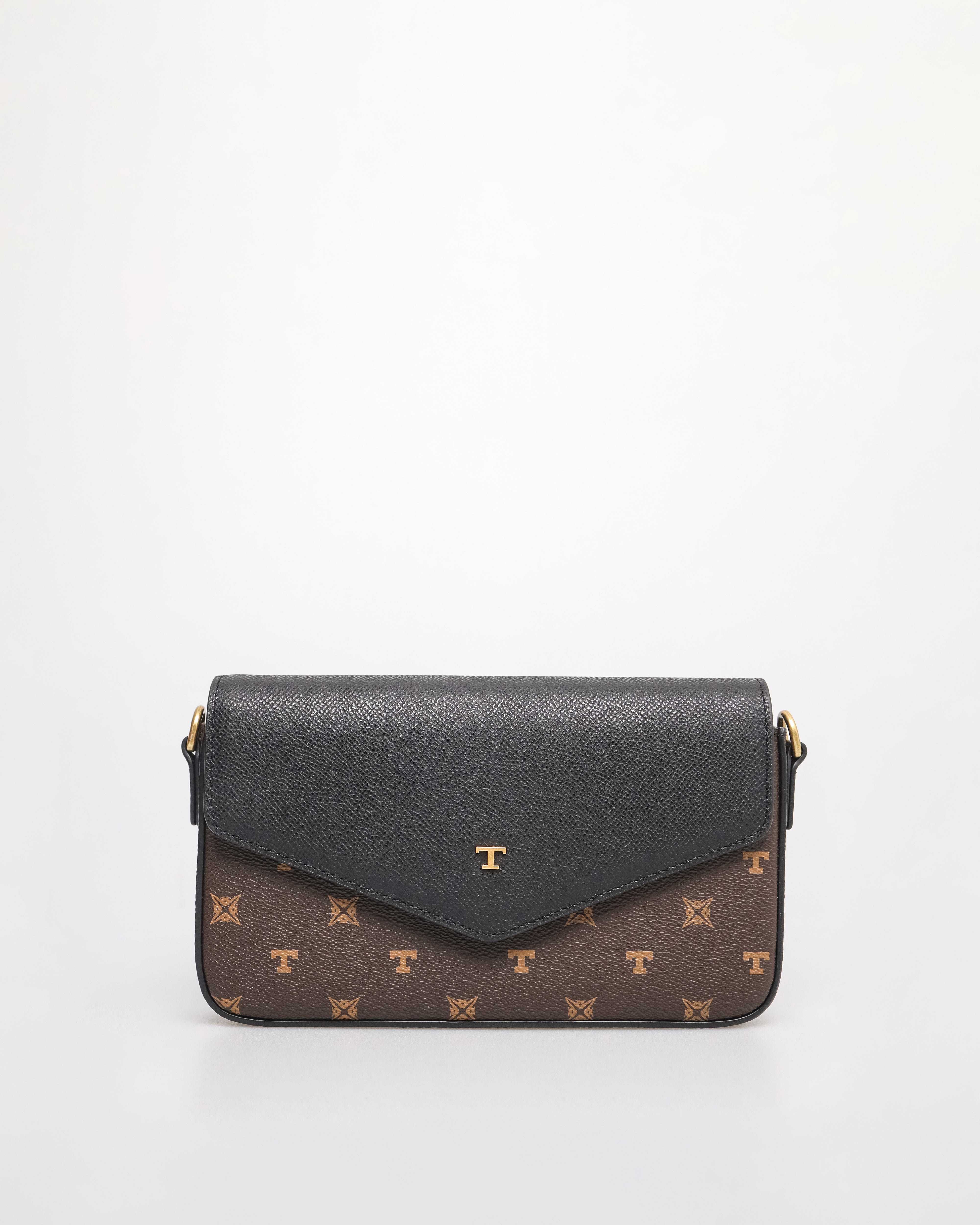 Beg Berkotak Wanita Tomaz BL259 Monogram (Hitam/Kopi)