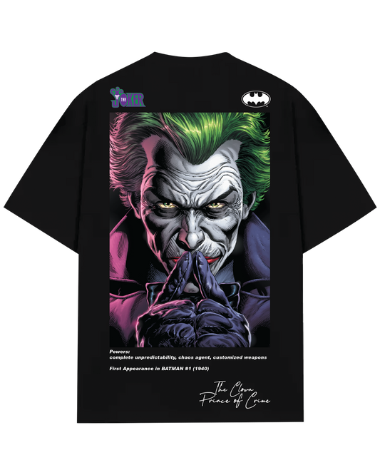 Turbo Joker CC-1283 Over-sized T-shirt (Black/Purple/Green)