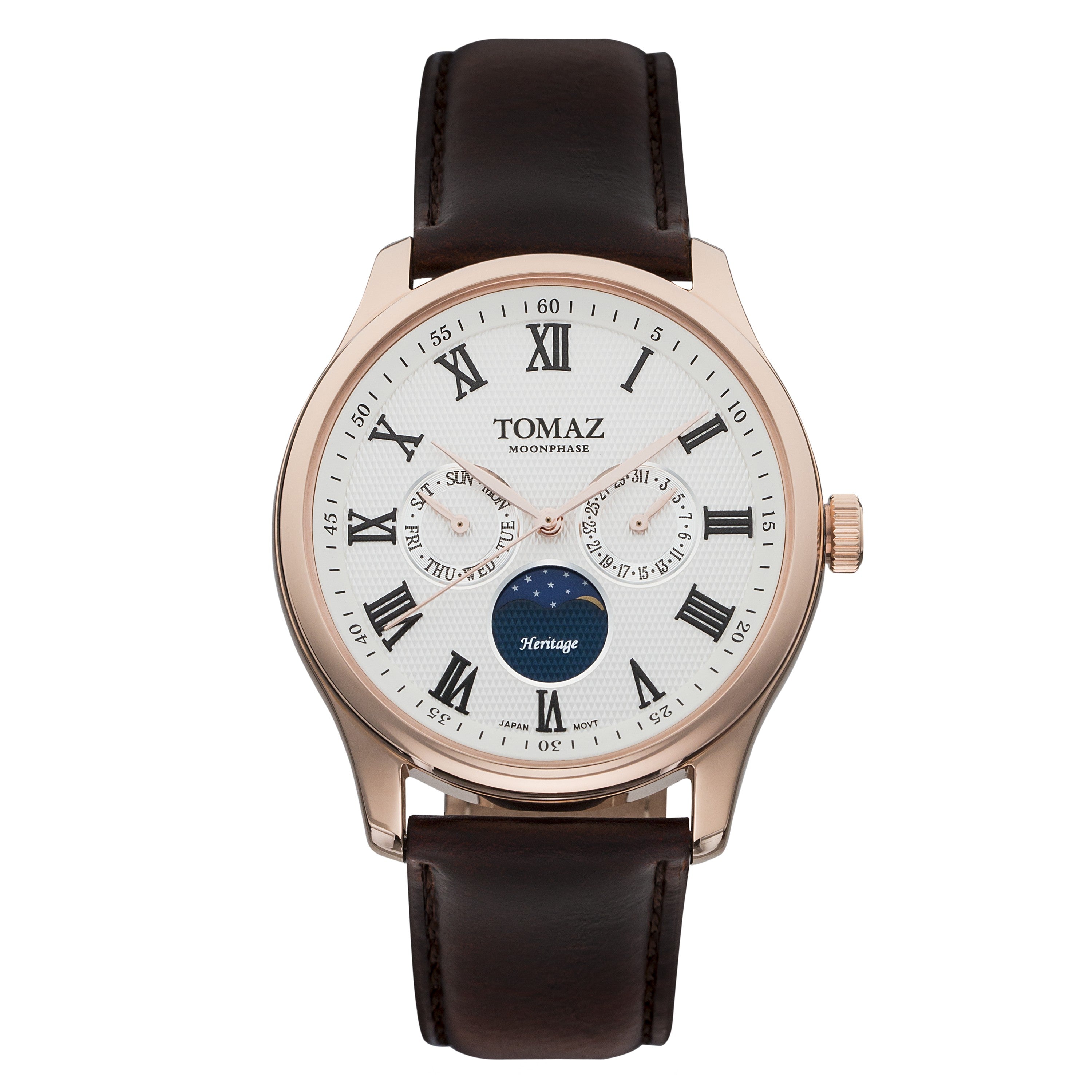 Tomaz Men's Watch TQ003M-D3 with Leather Strap