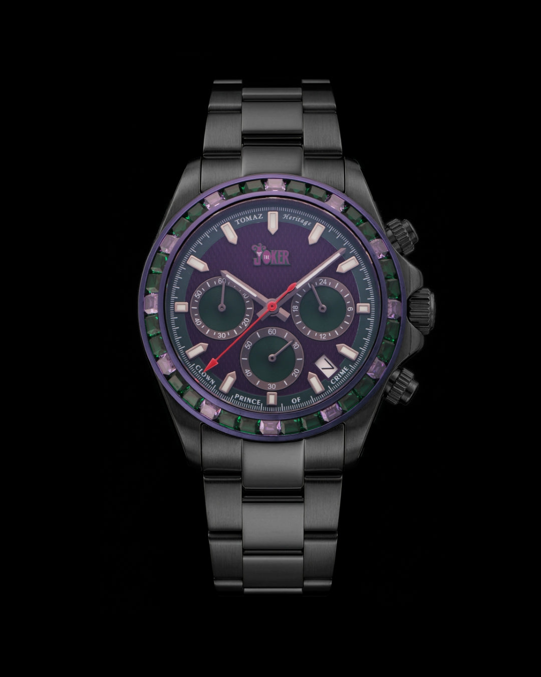 DC The Joker GR02-KD1 with Stainless Steel Strap
