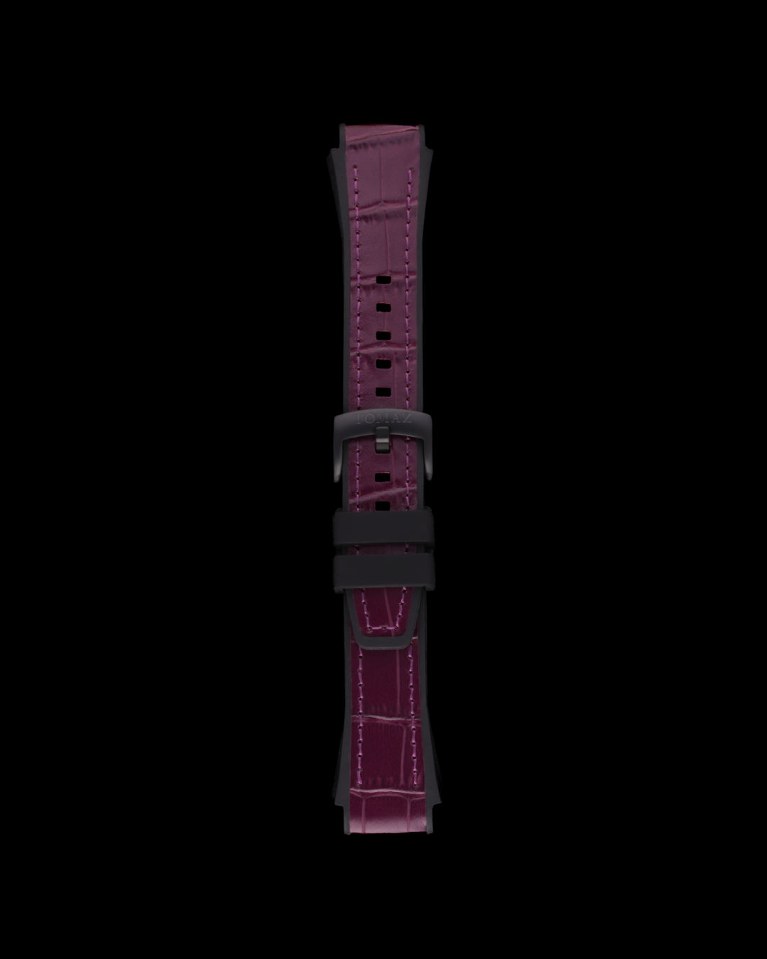 Tomaz SG7M-1 20mm Bamboo Leather & Silicone Watch Strap – Fits G7M