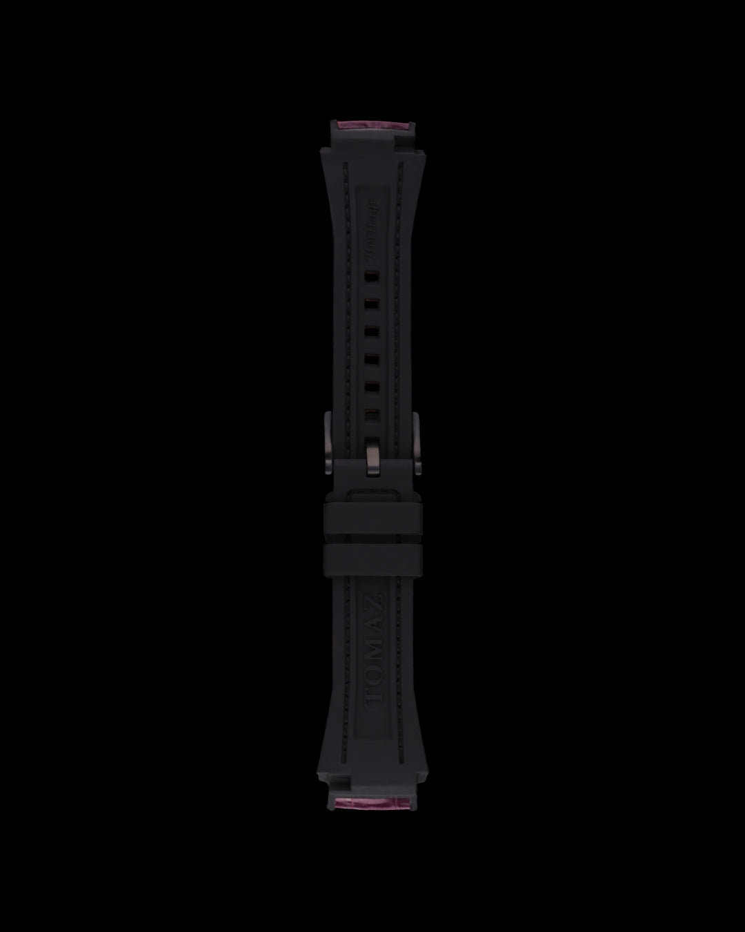 Tomaz SG7M-1 20mm Bamboo Leather & Silicone Watch Strap – Fits G7M