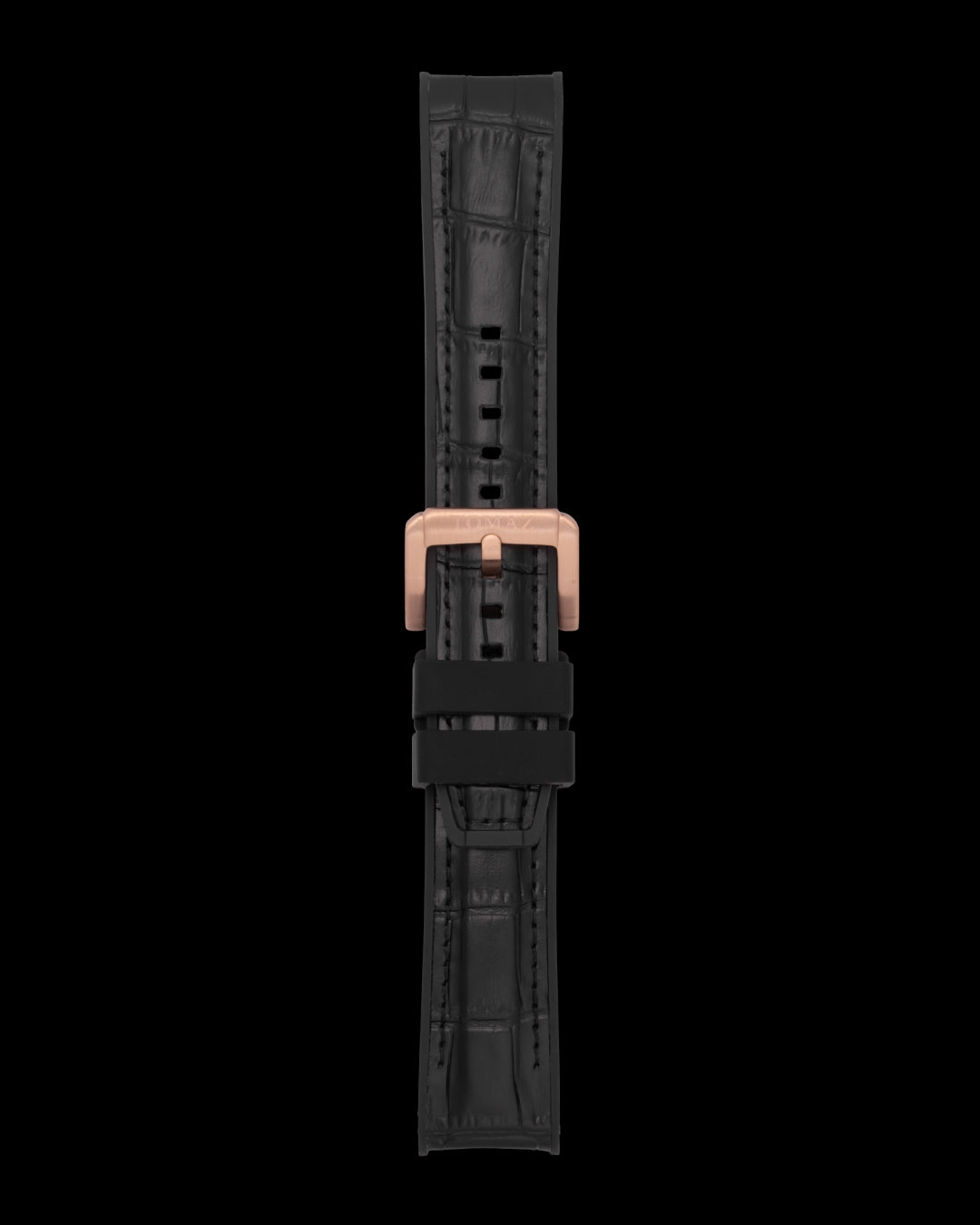 Tomaz SGR02-1A 22mm Bamboo Leather & Silicone Watch Strap – Fits GR02