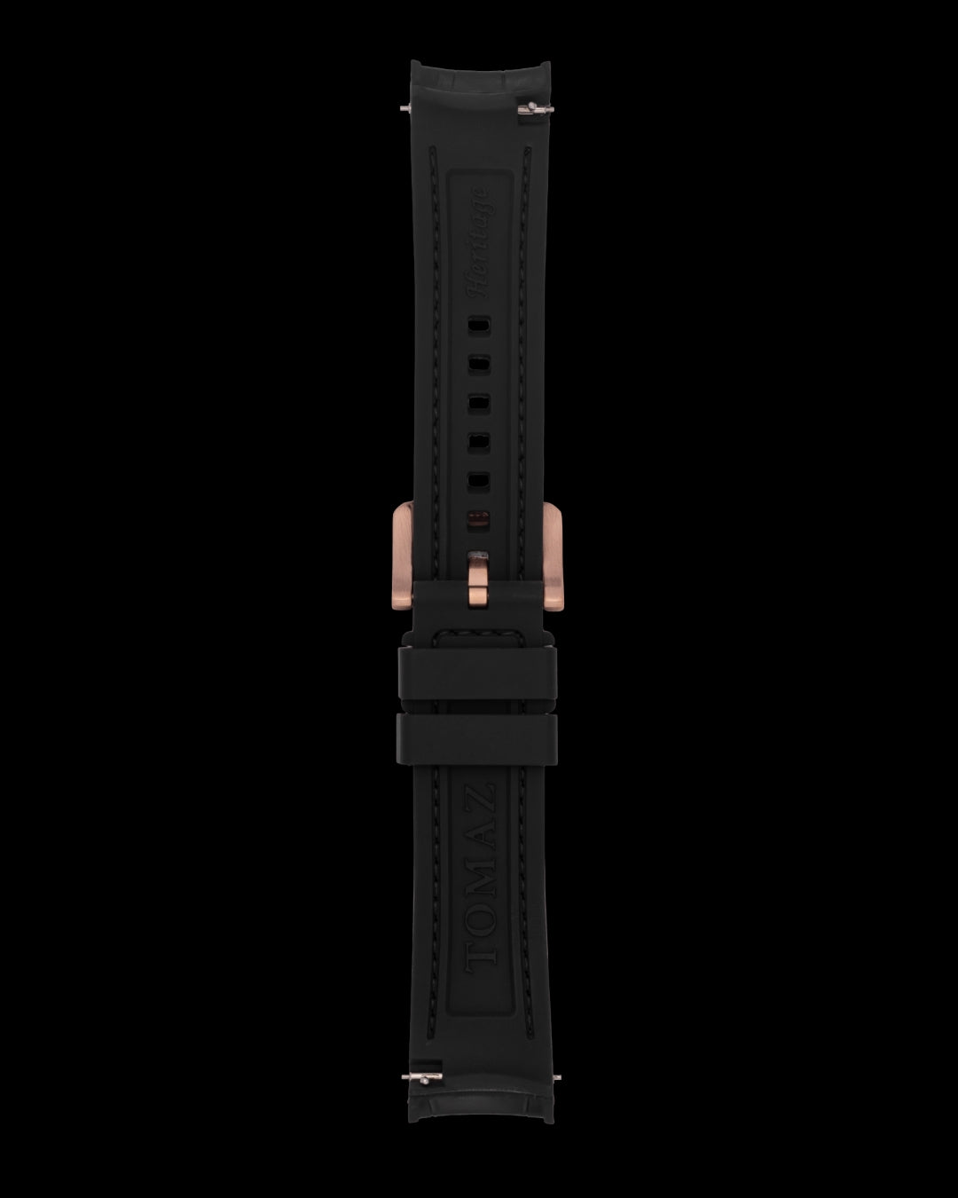 Tomaz SGR02-1A 22mm Bamboo Leather & Silicone Watch Strap – Fits GR02