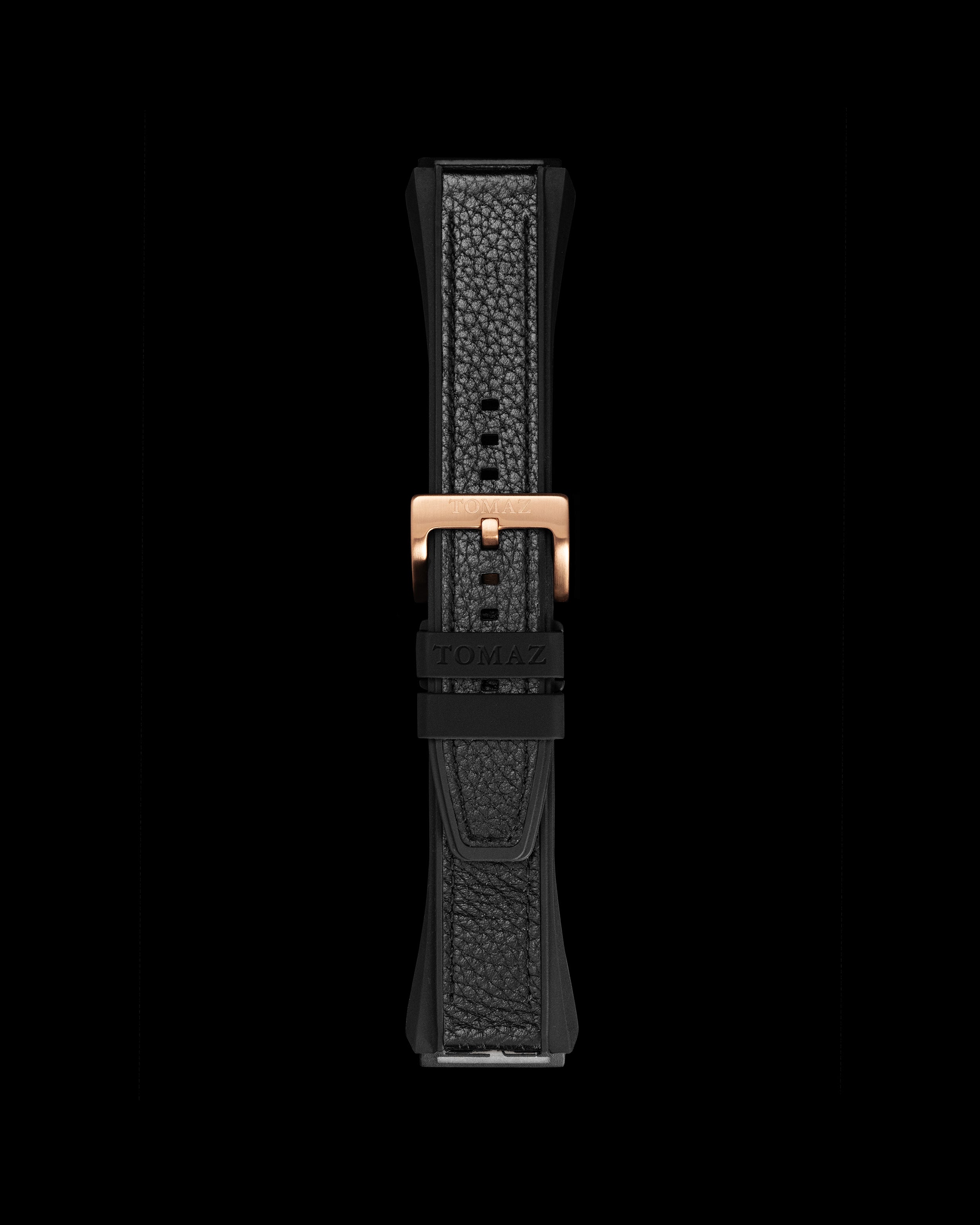 Tomaz STQ023A Silicon Lychee 26mm (TQ023/TQ030) Tali Jam (Hitam)