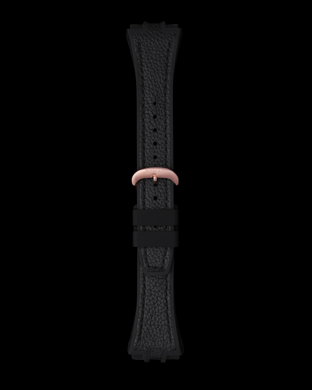 Tomaz STQ029L-3A 21mm Lychee Silicone Watch Strap – Fits TQ029L