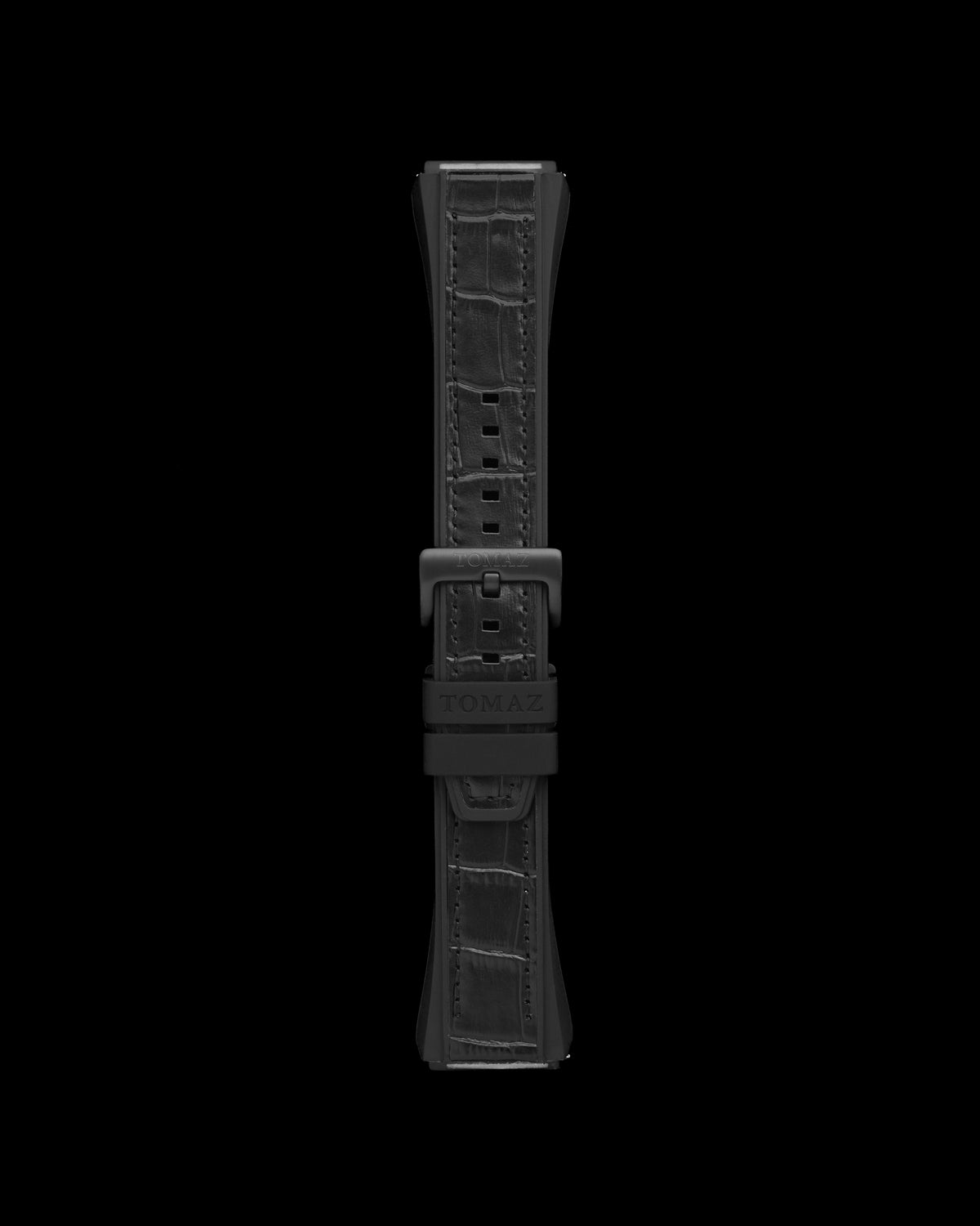 Tomaz STQ030-1 26mm Bamboo Leather & Silicone Watch Strap – Fits TQ030Y