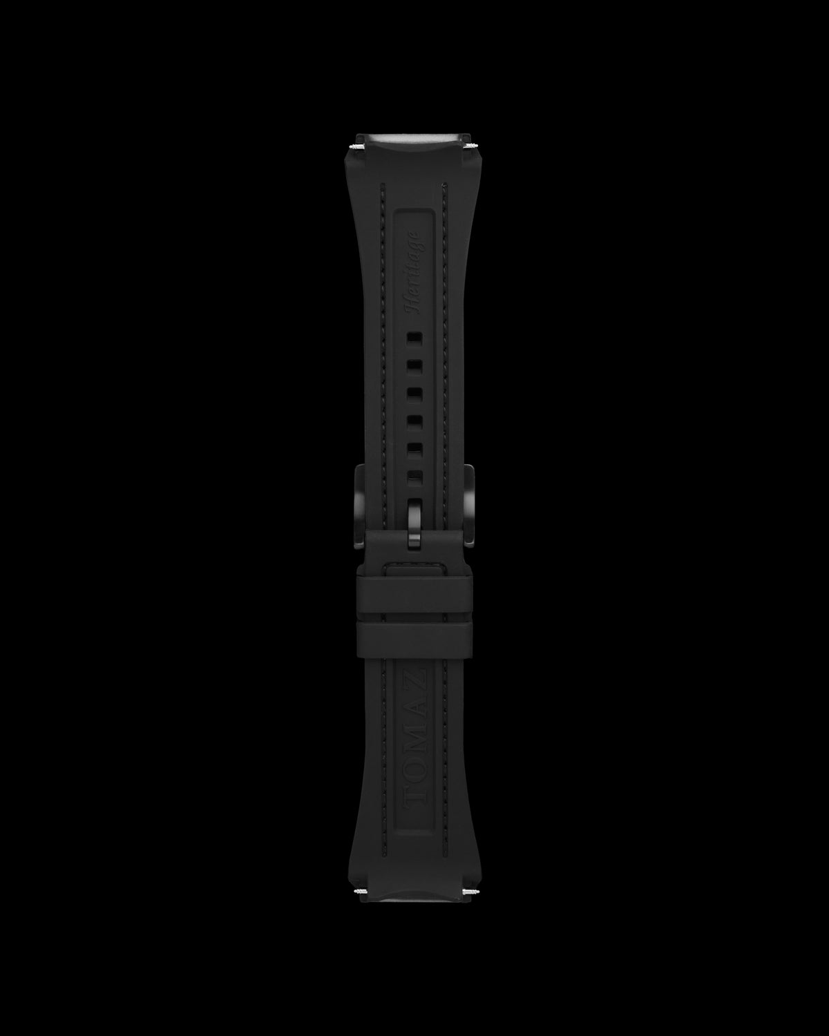 Tomaz STQ030-5 26mm Snake Leather & Silicone Watch Strap – Fits TQ030Z
