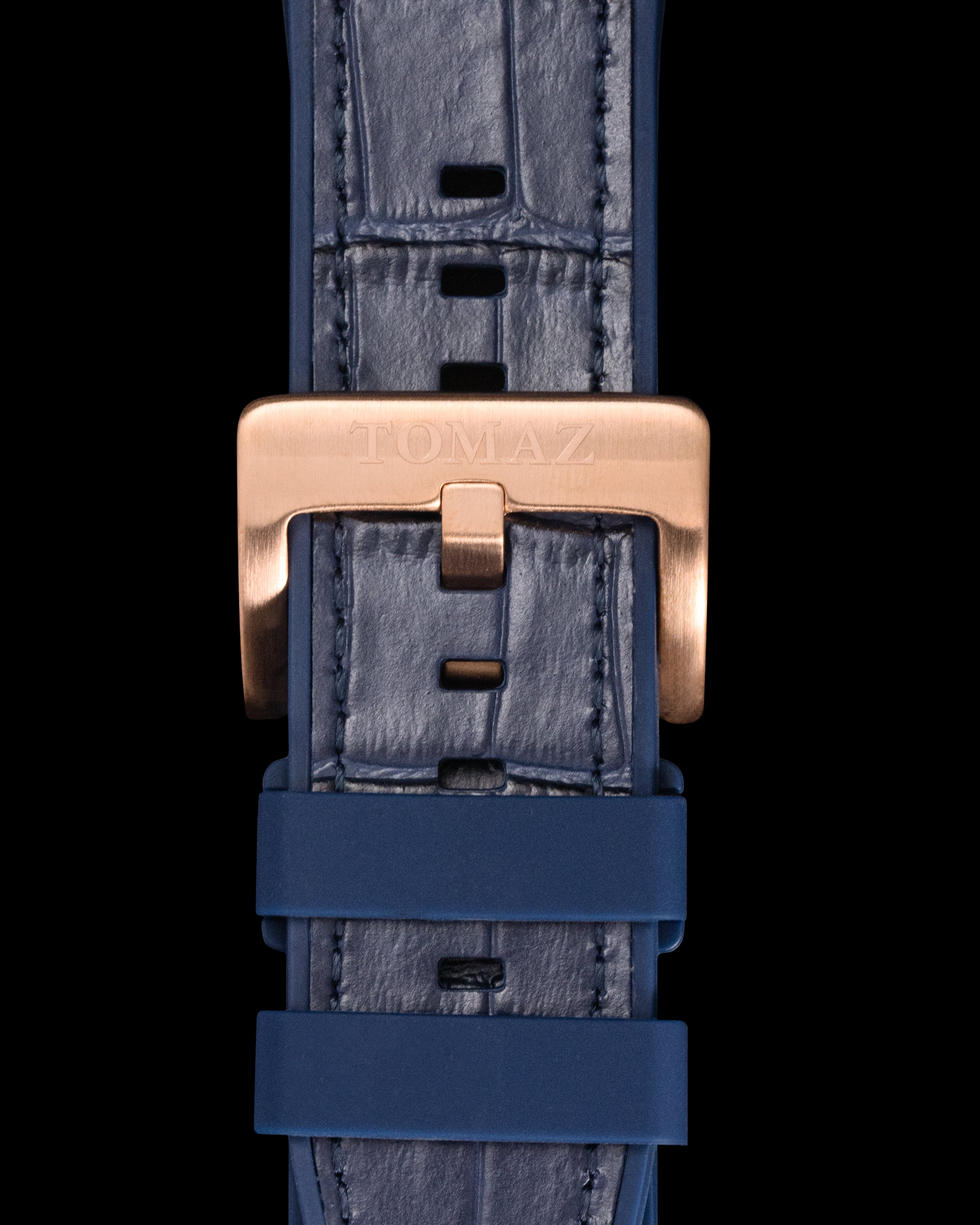 Tali Jam Tangan Tomaz STQ21A Silicon Bamboo 26mm (Biru)