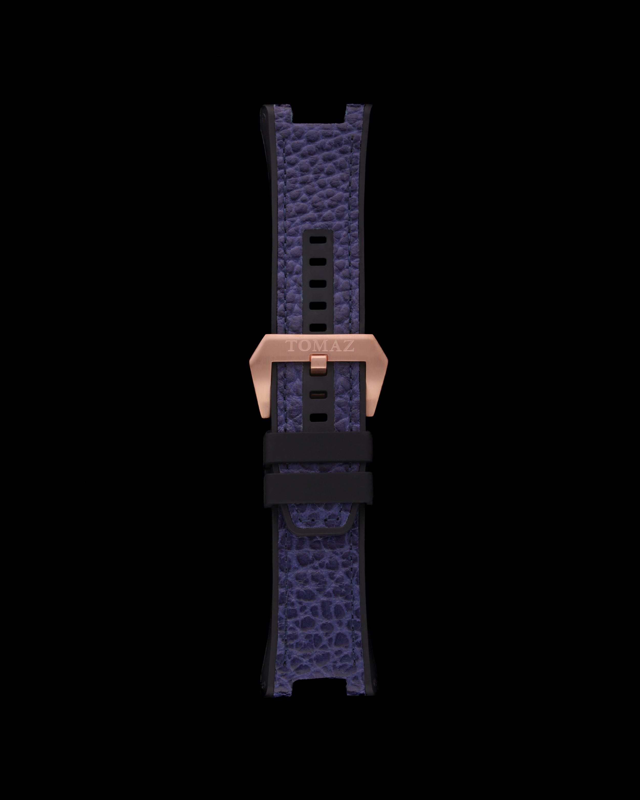 Tomaz STW027-3A 29mm Lychee Silicone Watch Strap with Buckle – Fits TW027