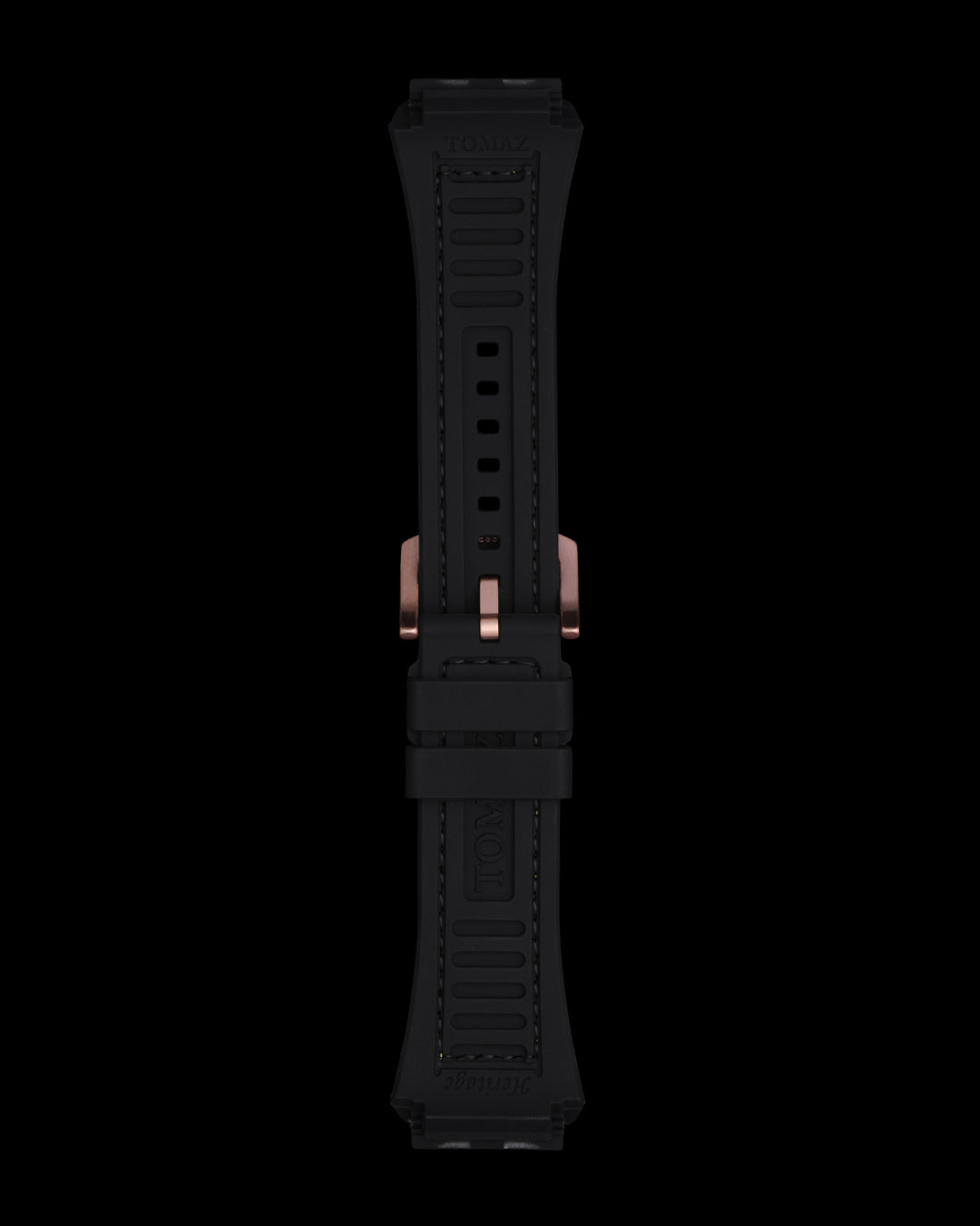 Tomaz STW032-1A 24mm Bamboo Leather & Silicone Watch Strap – Fits TW032