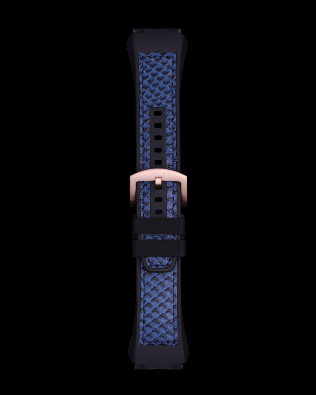 Tomaz STW032-2A 24mm Salmon Leather & Silicone Watch Strap – Fits TW032