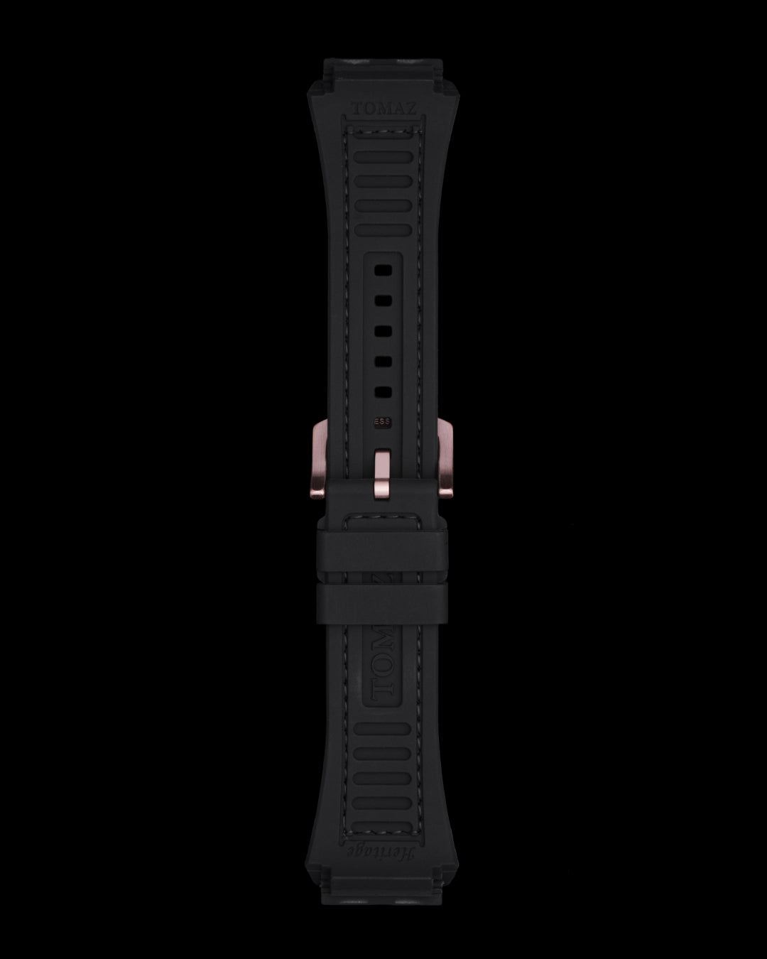 Tomaz STW032-2A 24mm Salmon Leather & Silicone Watch Strap – Fits TW032