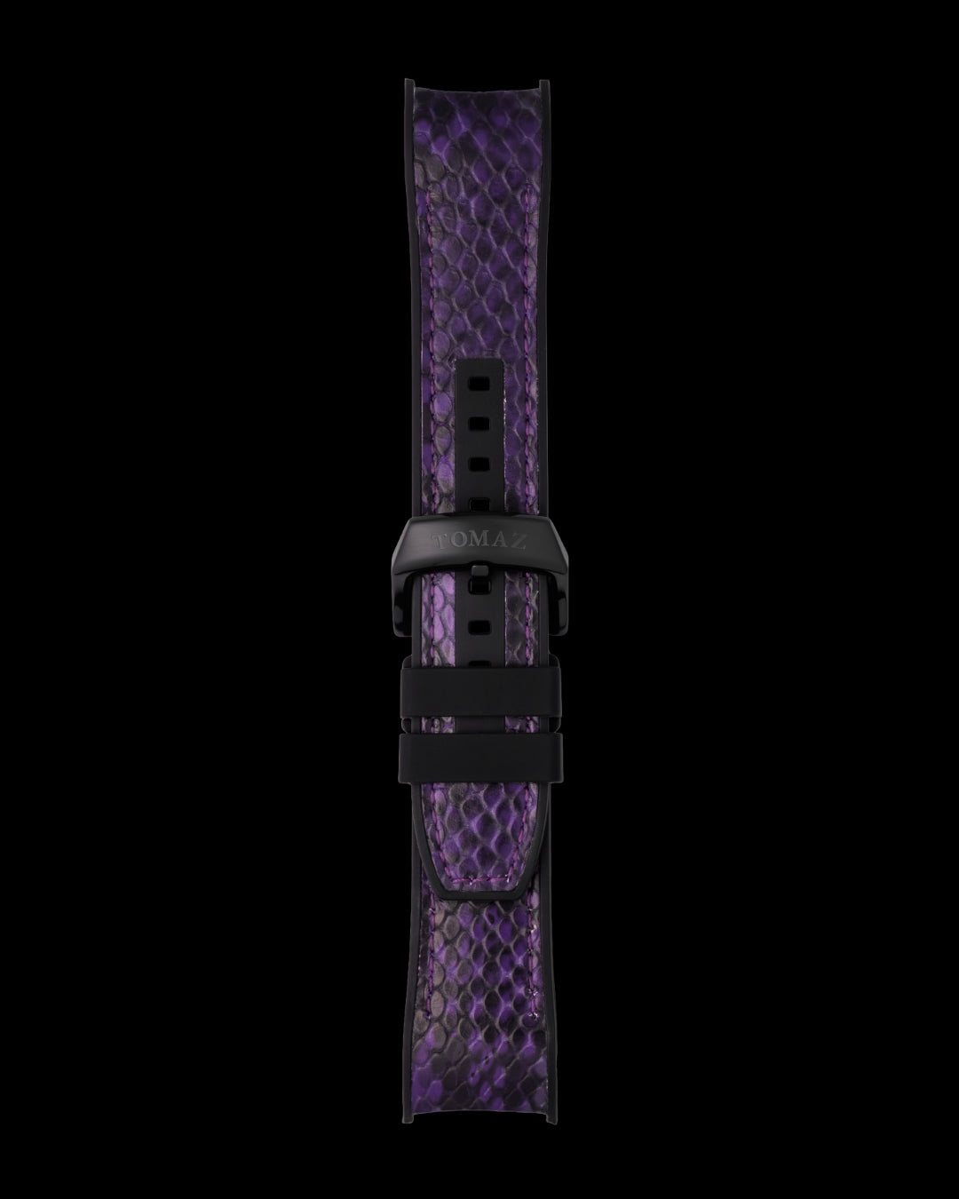 Tomaz STW036-5 24mm Snake Silicone Watch Strap – Fits TW036