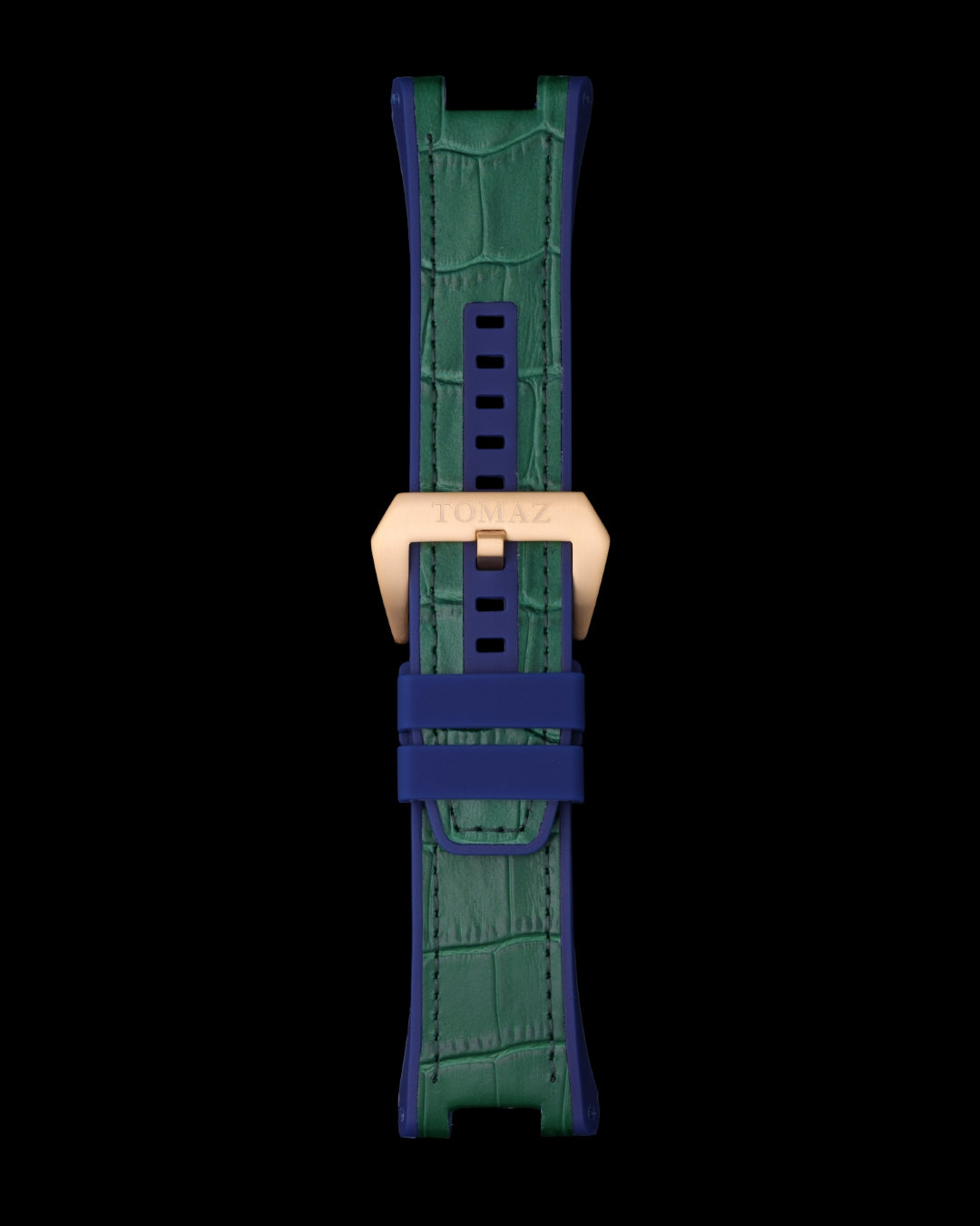 Tomaz STW037-1D 29mm Bamboo Leather & Silicone Watch Strap – Fits TW037