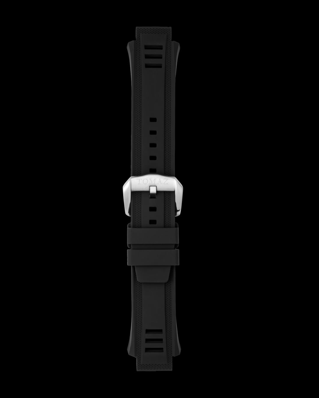 Tomaz STW061B 18mm Plain Silicone Watch Strap – Fits TW061