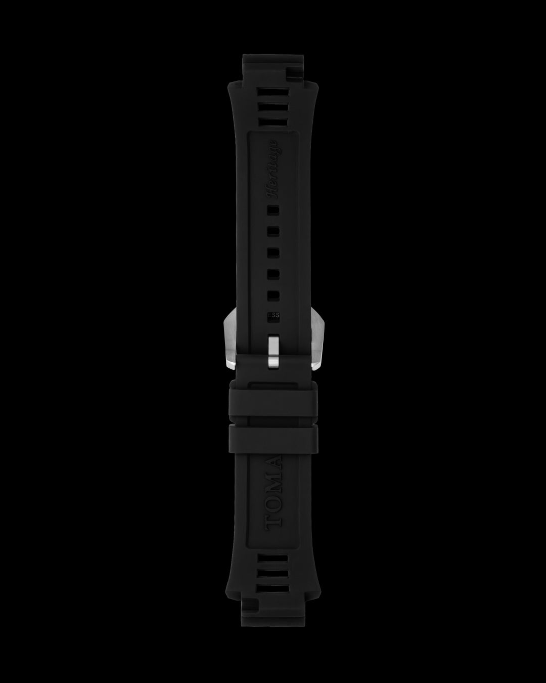 Tomaz STW061B 18mm Plain Silicone Watch Strap – Fits TW061