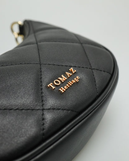 Tomaz BL201 Ladies Crescent Bag (Black)