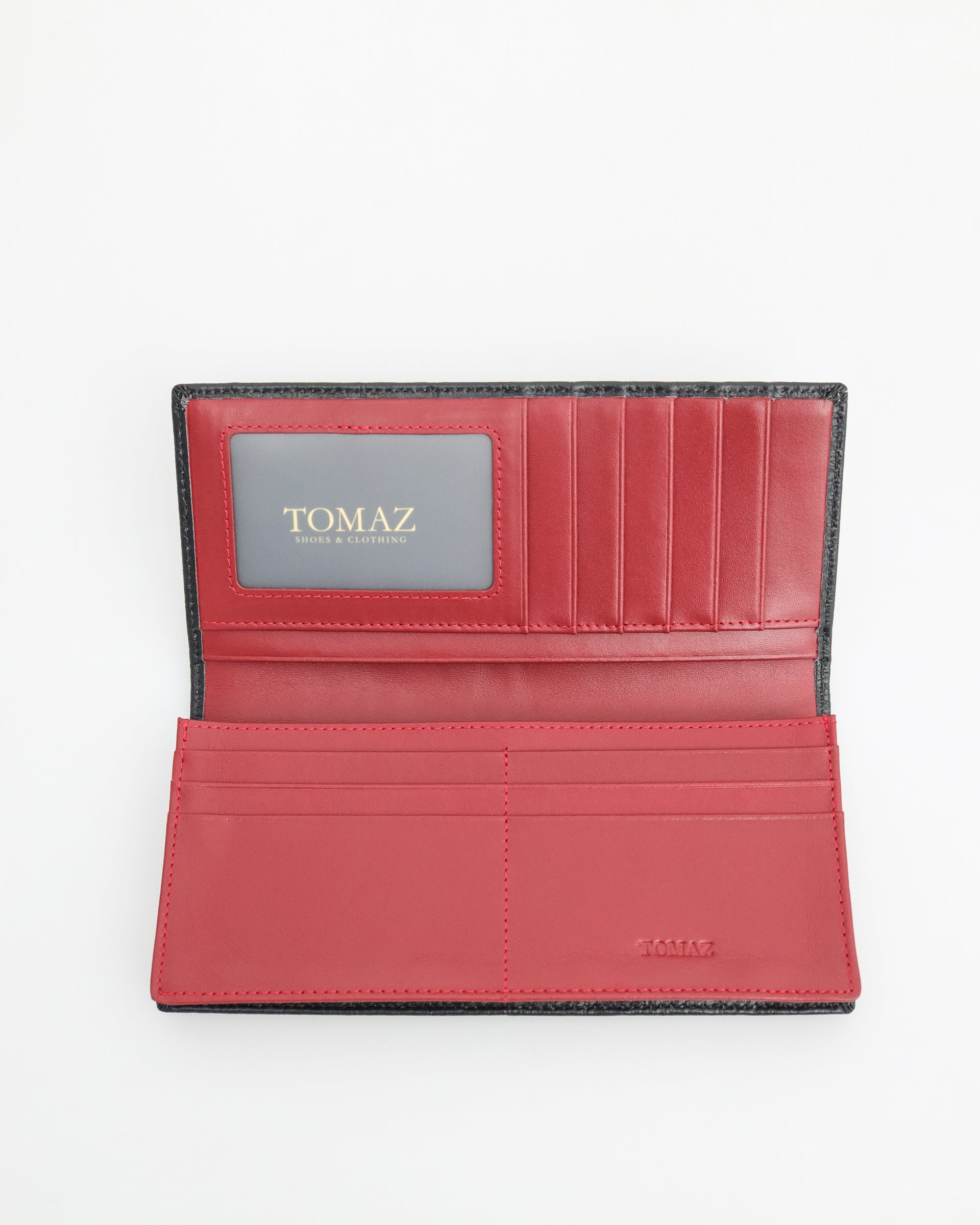 Dompet Panjang Lelaki Tomaz NTMW-05 (Hitam/Merah)