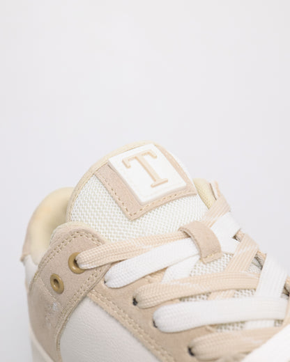 Tomaz TBB021L Ladies Sneaker (White/Khaki)