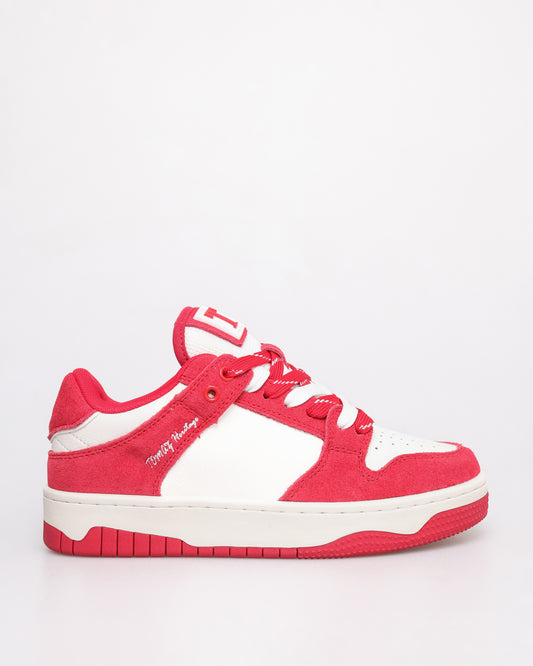 Tomaz TBB021L Ladies Sneaker (White/Red)