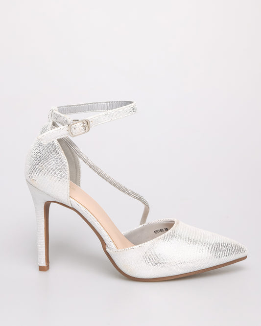 Tomaz NN160 Ladies Heels (Silver)