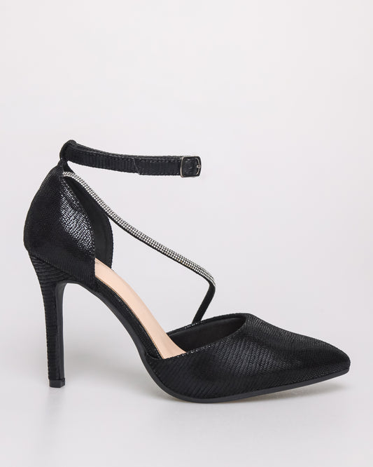 Tomaz NN160 Ladies Heels (Black)