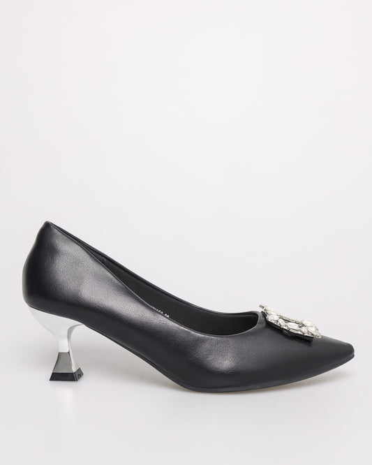 Tomaz NN156 Ladies Heels (Black)