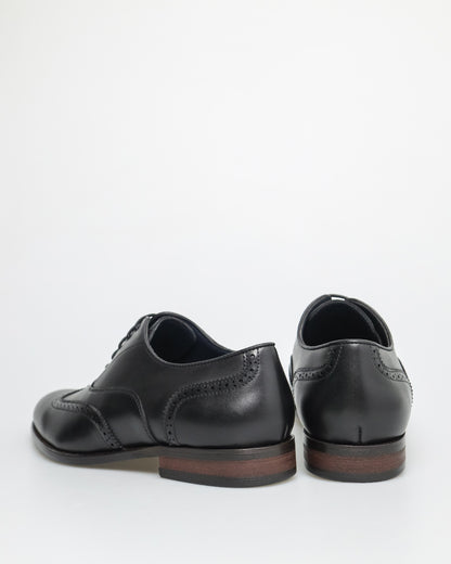 Tomaz F401 Men's Brogue Toe Oxford (Black)