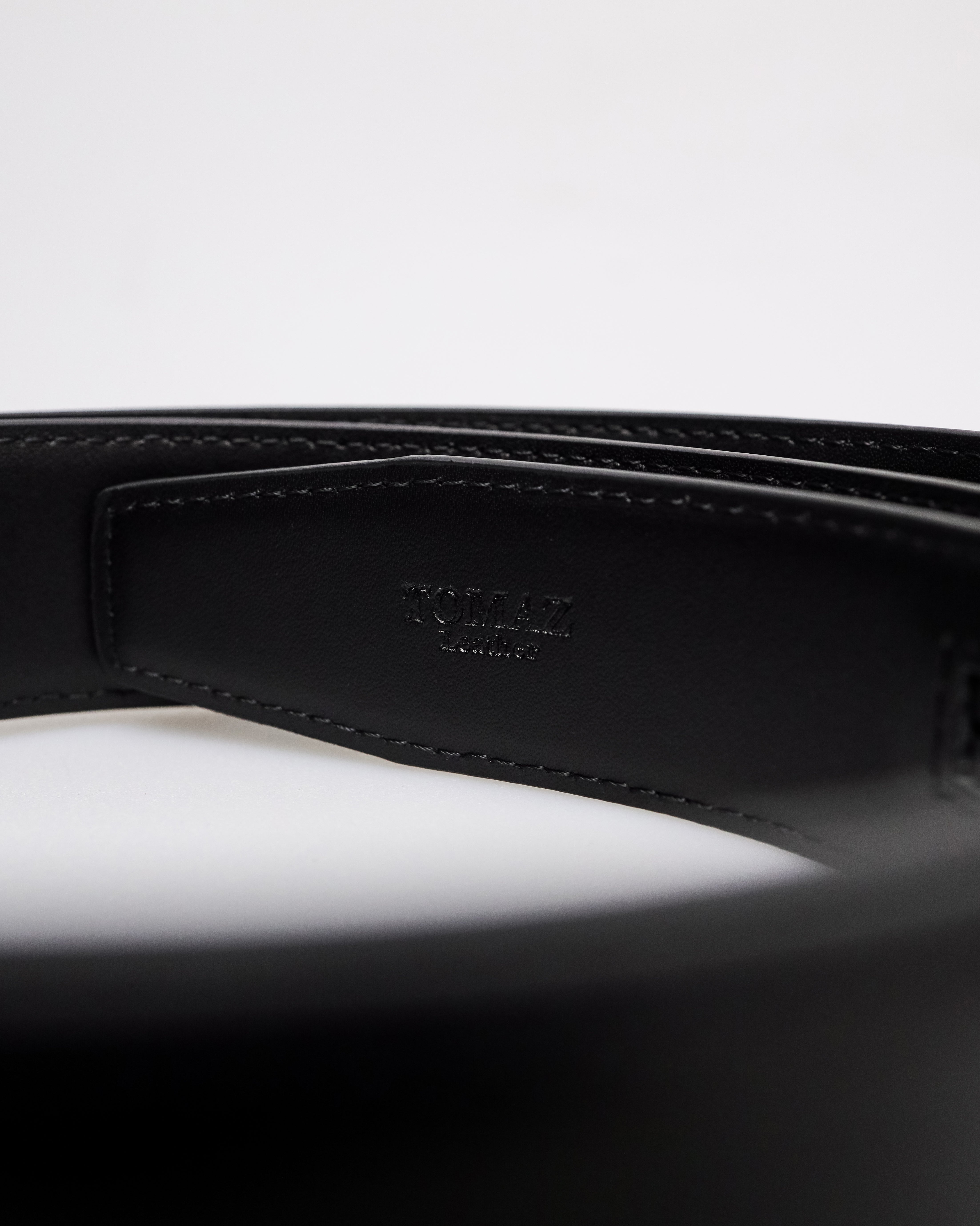 Tomaz AB152 Men's Automatic Split Leather Belt