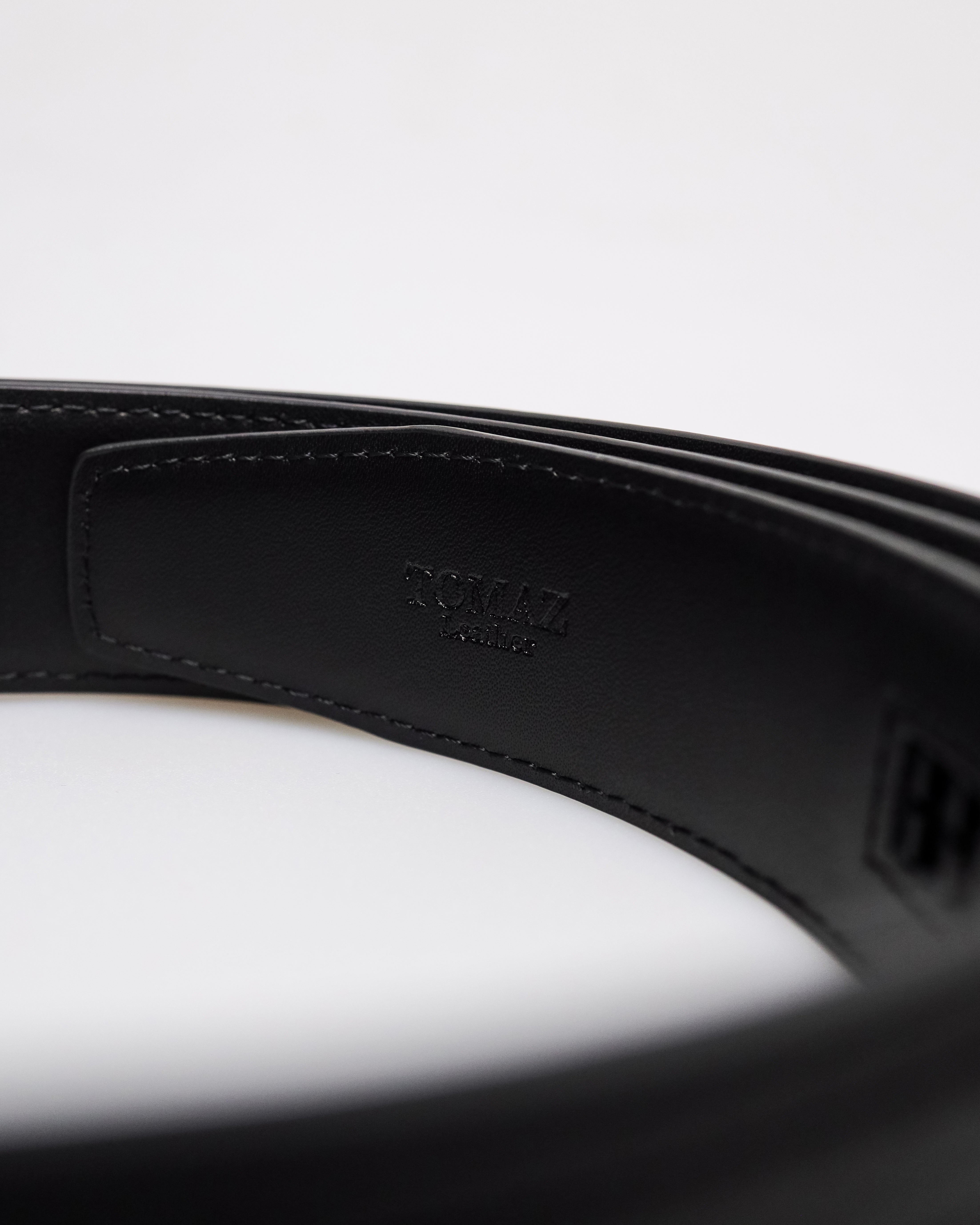 Tomaz AB154 Men's Automatic Split Leather Belt