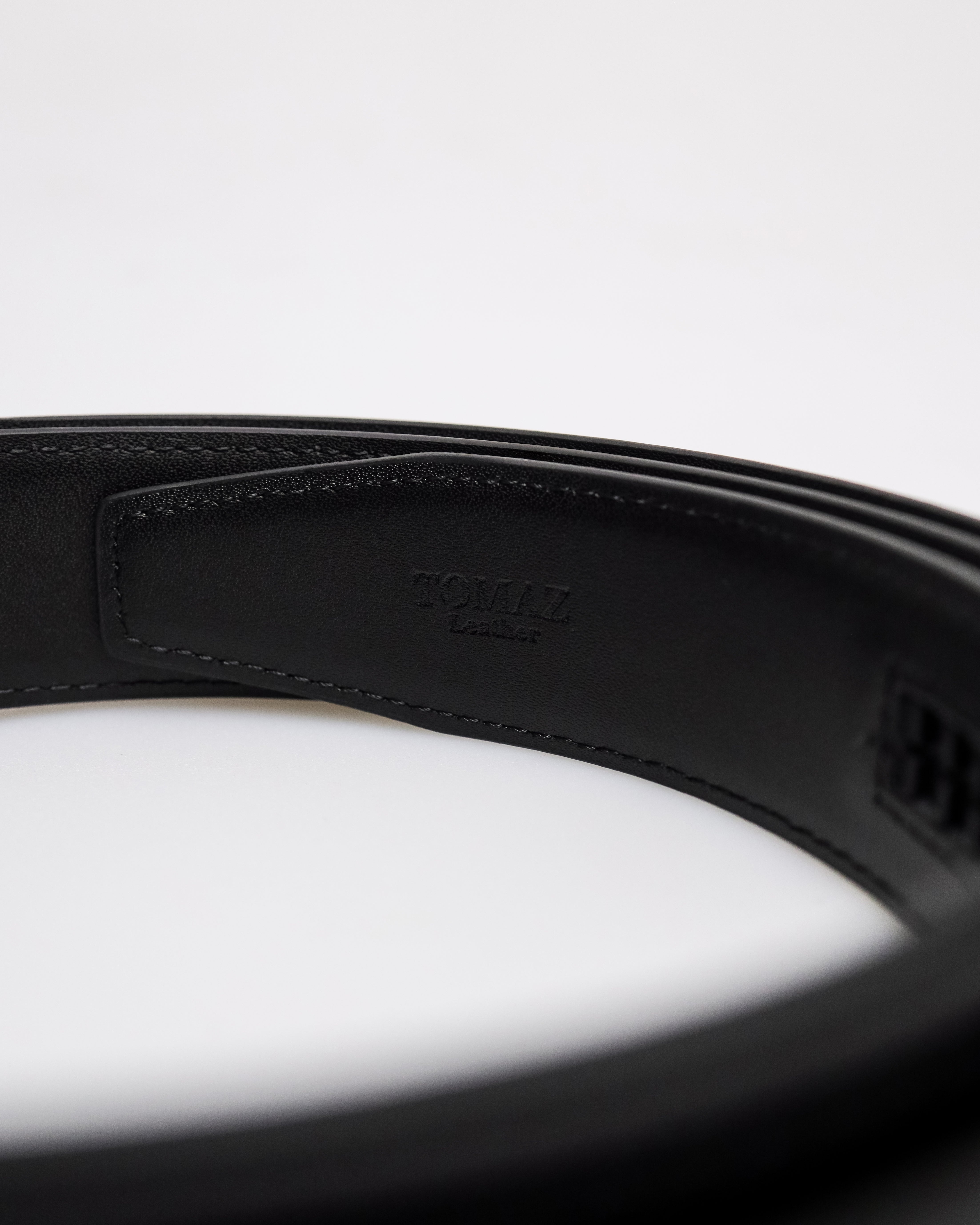 Tomaz AB156 Men's Automatic Split Leather Belt