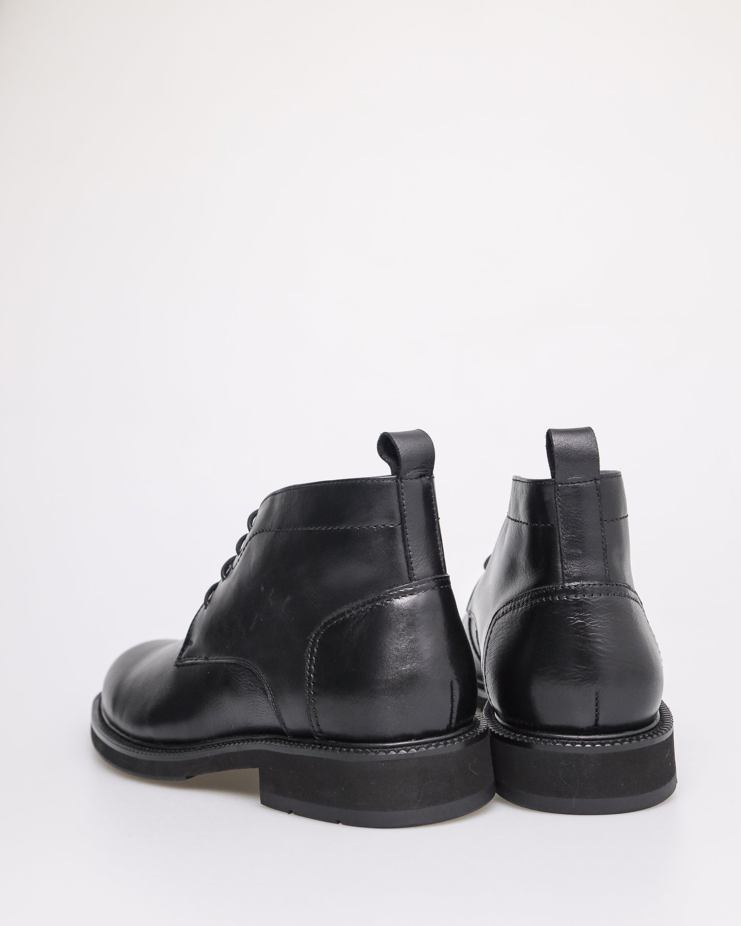 Tomaz HF067 Men's Derby Boots (Black)