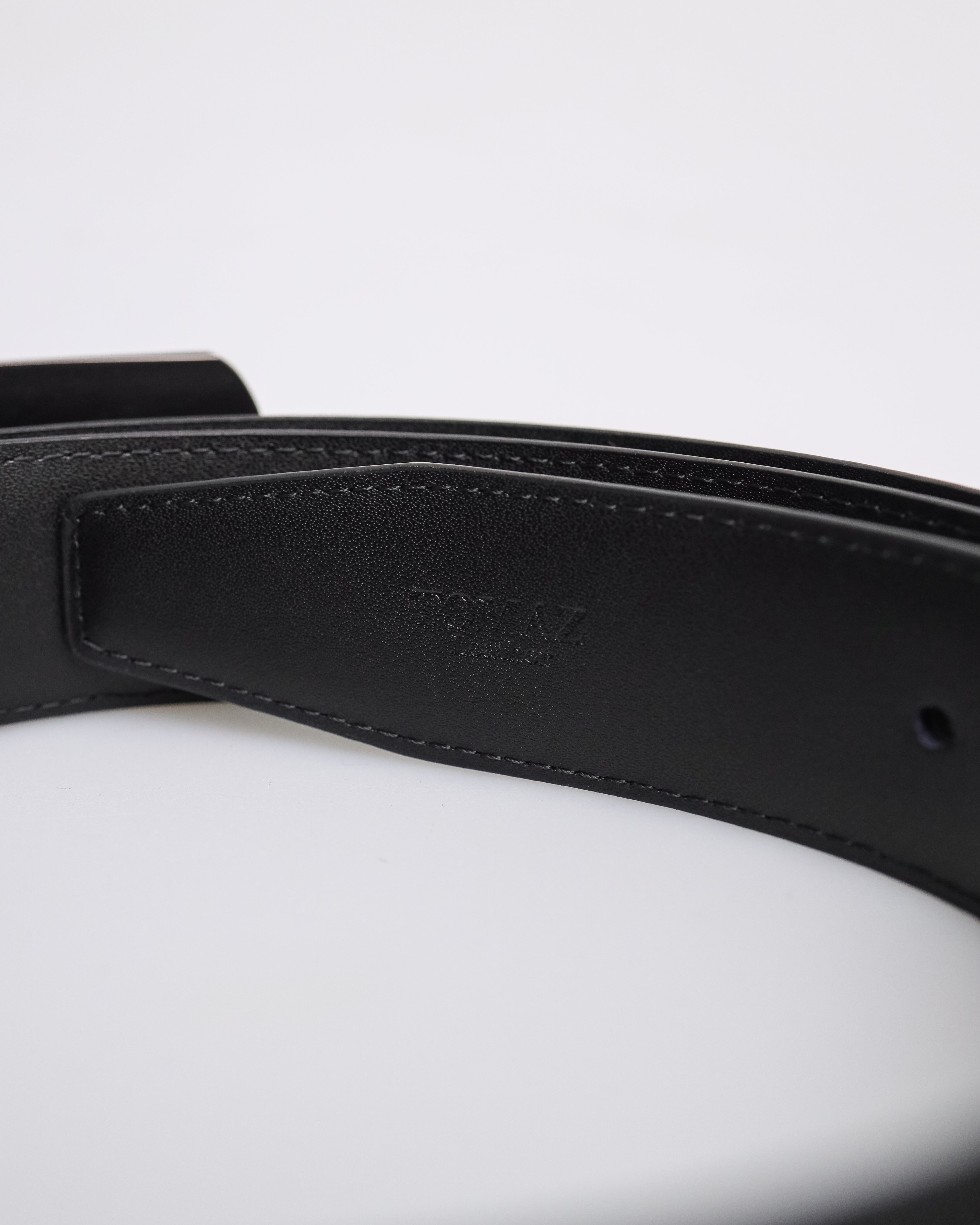 Tomaz AB115 Men's Automatic Split Leather Belt