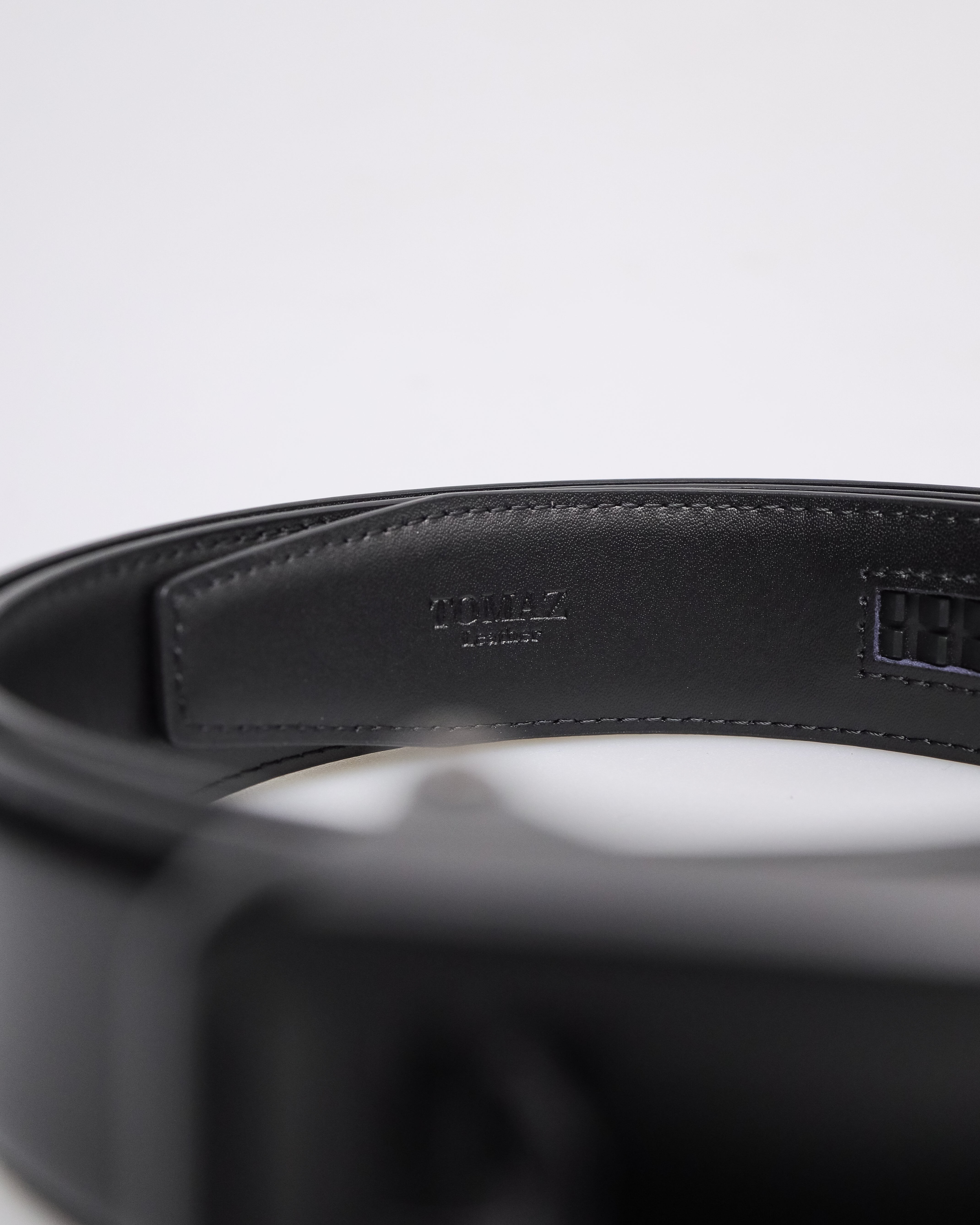 Tomaz AB126 Men's Automatic Split Leather Belt