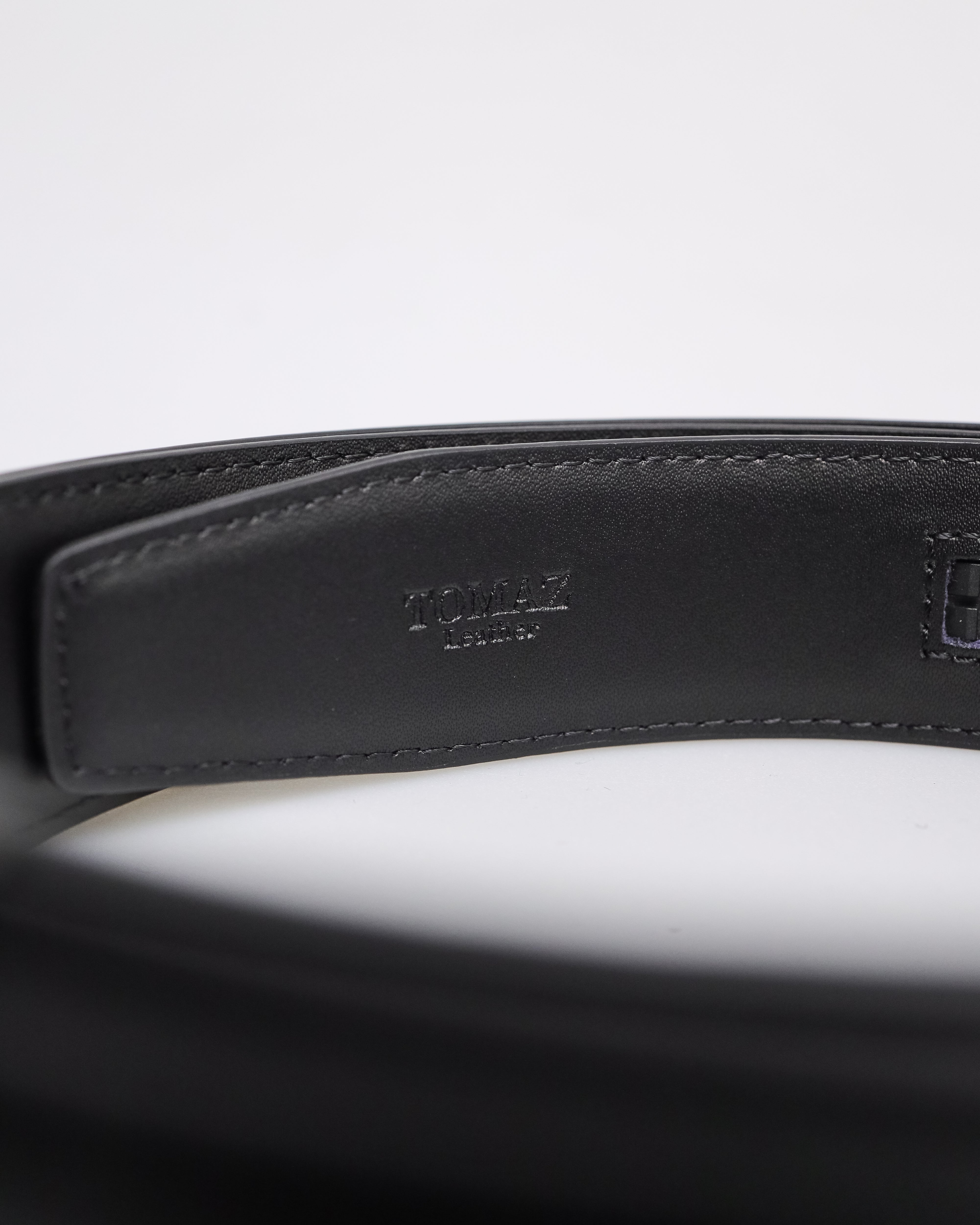 Tomaz AB125 Men's Automatic Split Leather Belt