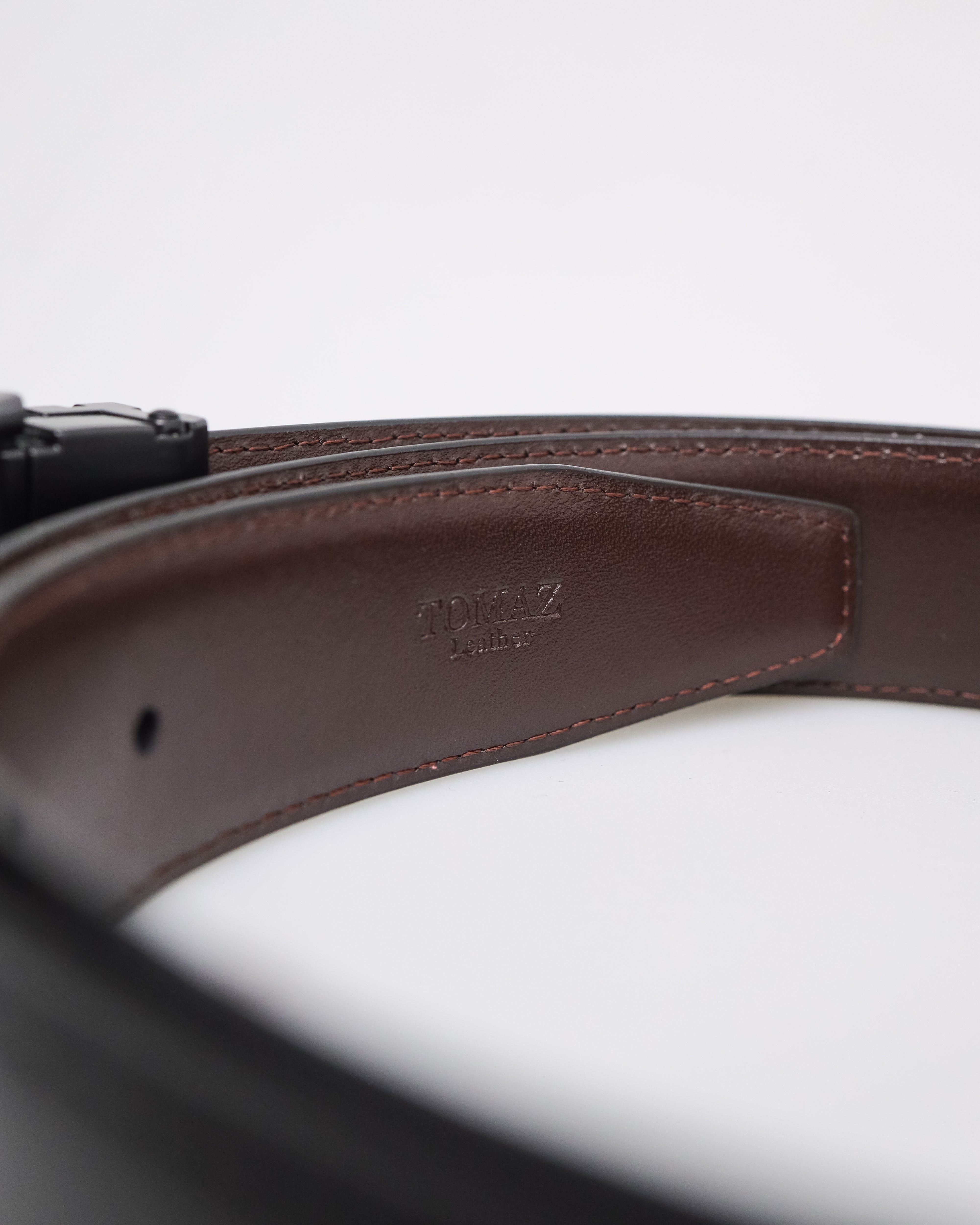 Tomaz AB133 Men's Reversible Split Leather Belt