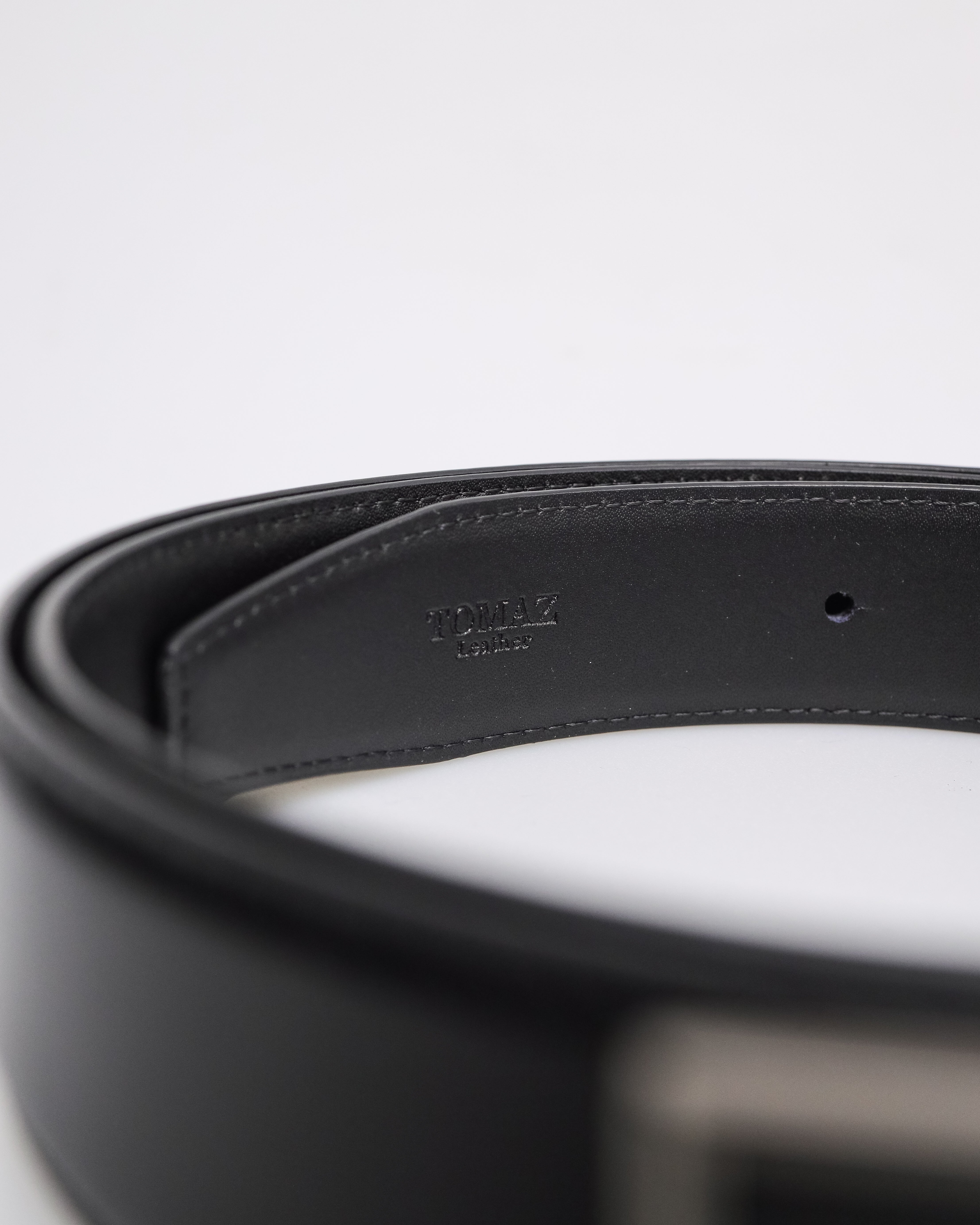 Tomaz AB132 Men's Automatic Split Leather Belt