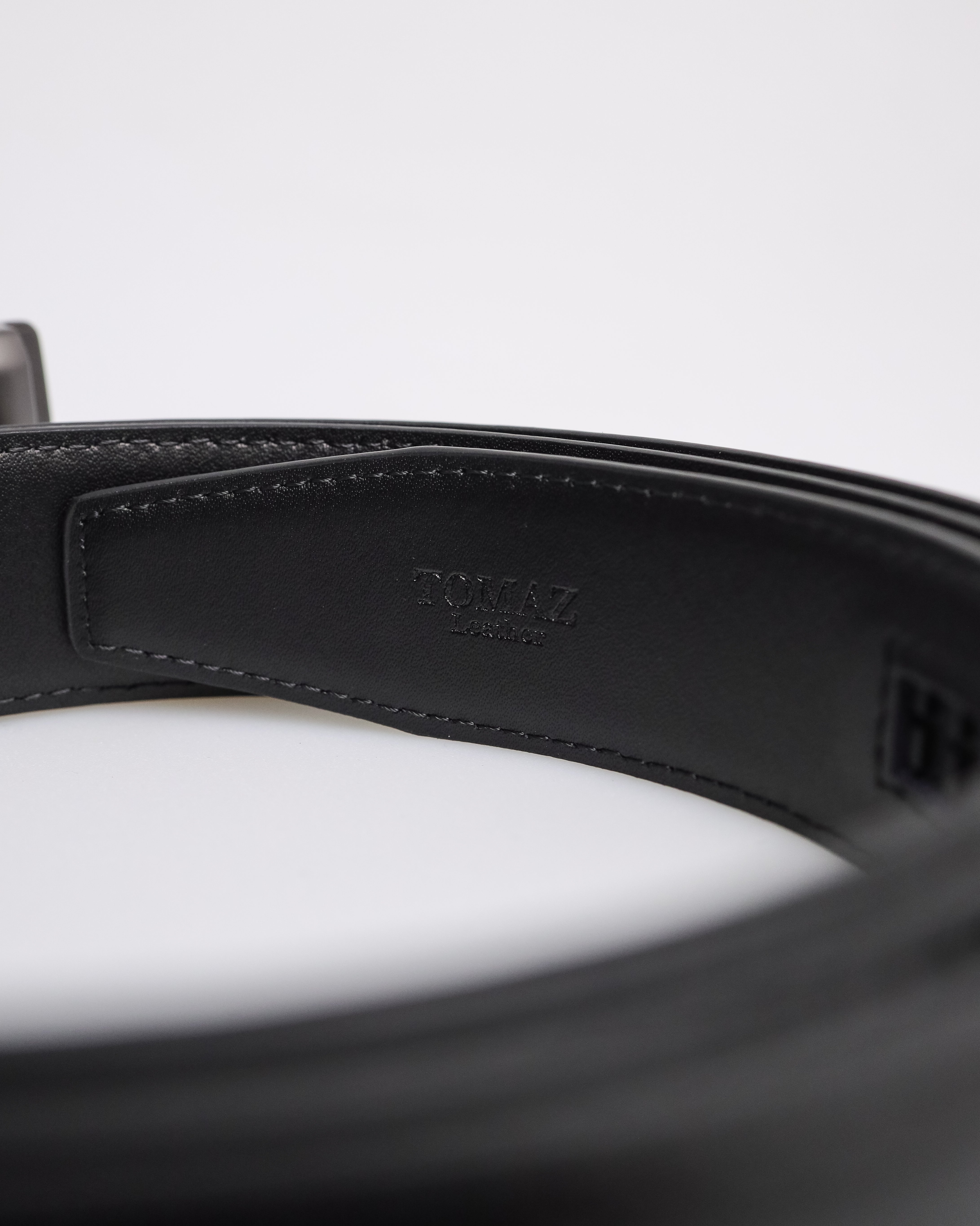 Tomaz AB124 Men's Automatic Split Leather Belt