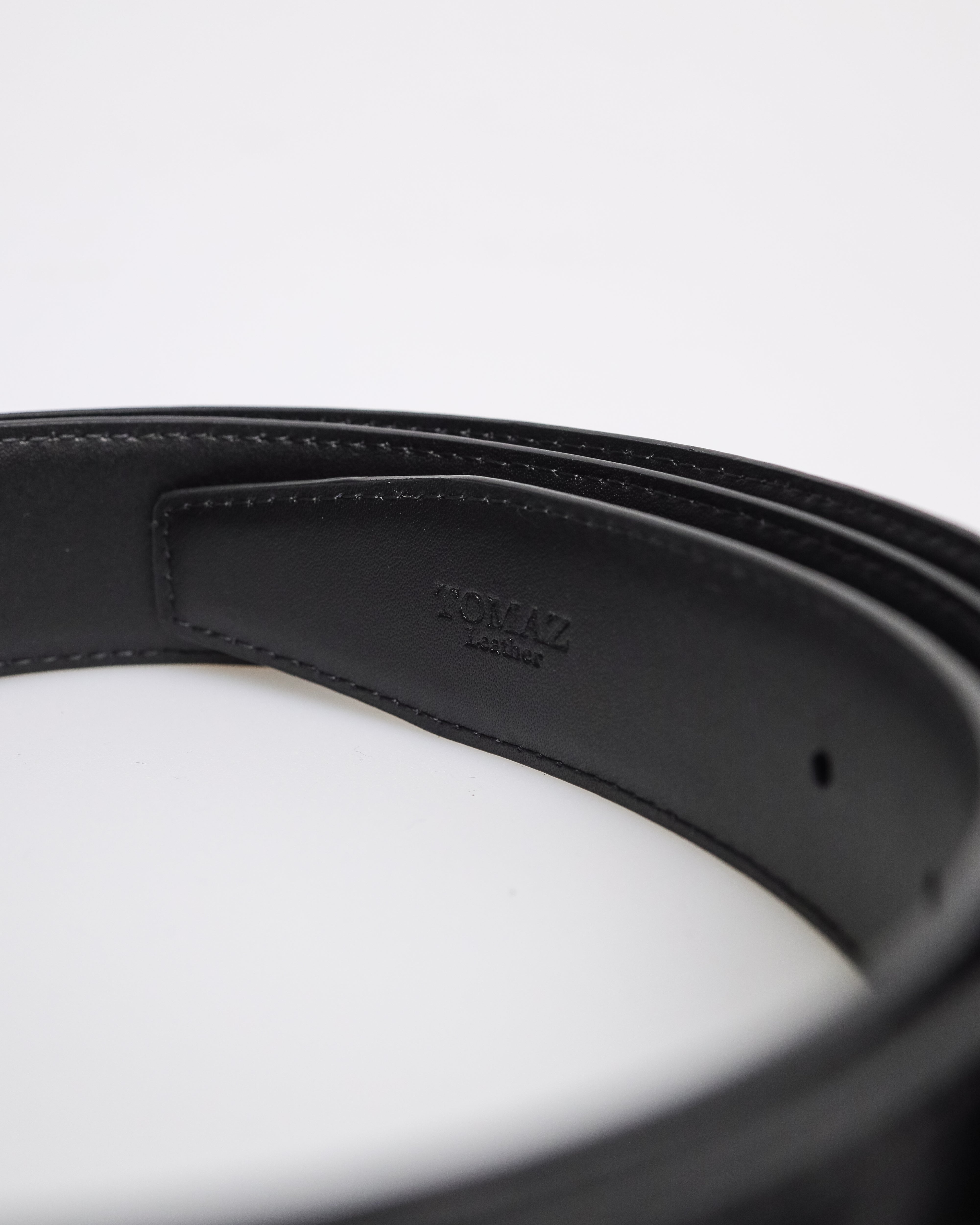 Tomaz AB130 Men's Automatic Split Leather Belt