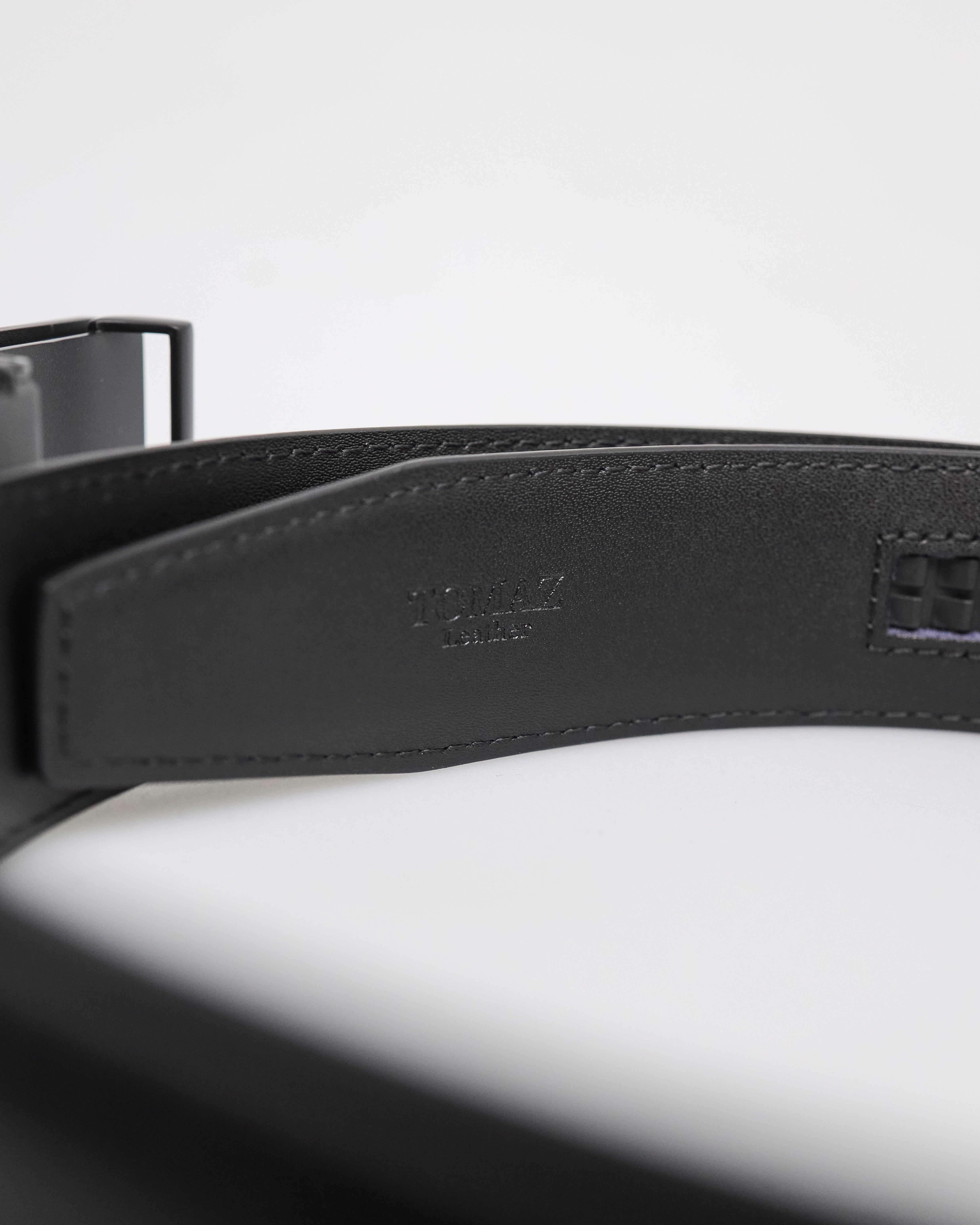 Tomaz AB121 Men's Automatic Split Leather Belt